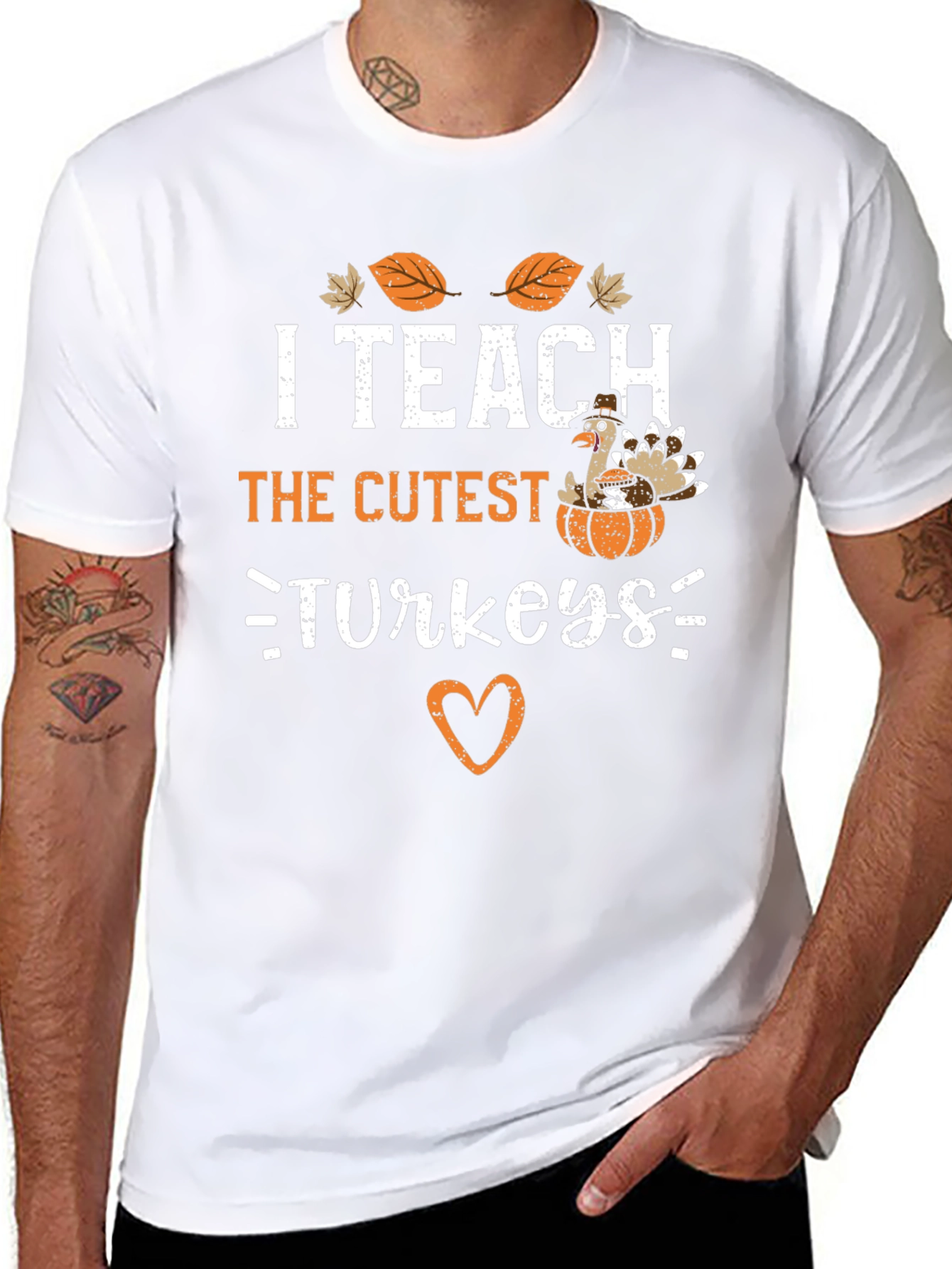 I Teach The Cutest Turkeys T-Shirt Thanksgiving