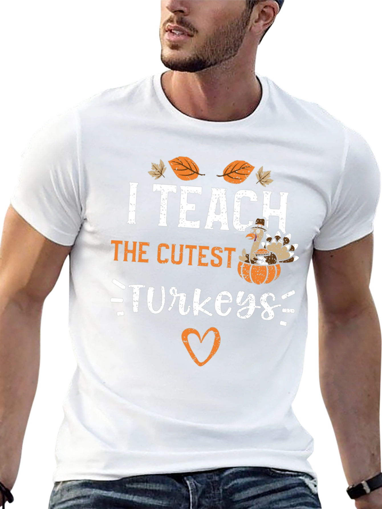 I Teach The Cutest Turkeys T-Shirt Thanksgiving