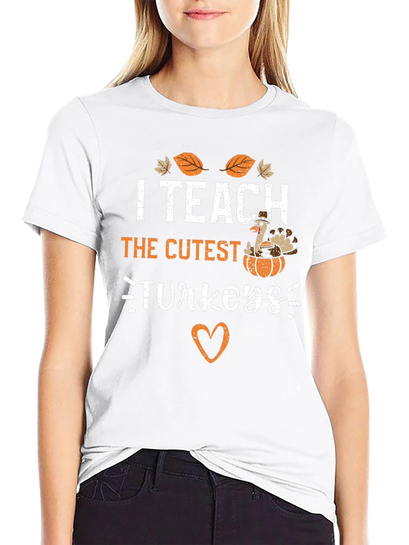 I Teach The Cutest Turkeys T-Shirt Thanksgiving