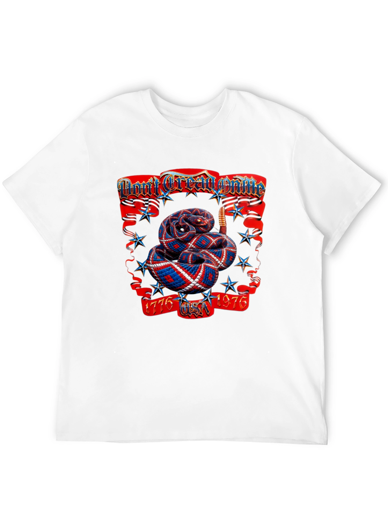 Patriotic Snake T-Shirt - Dont Tread on Me