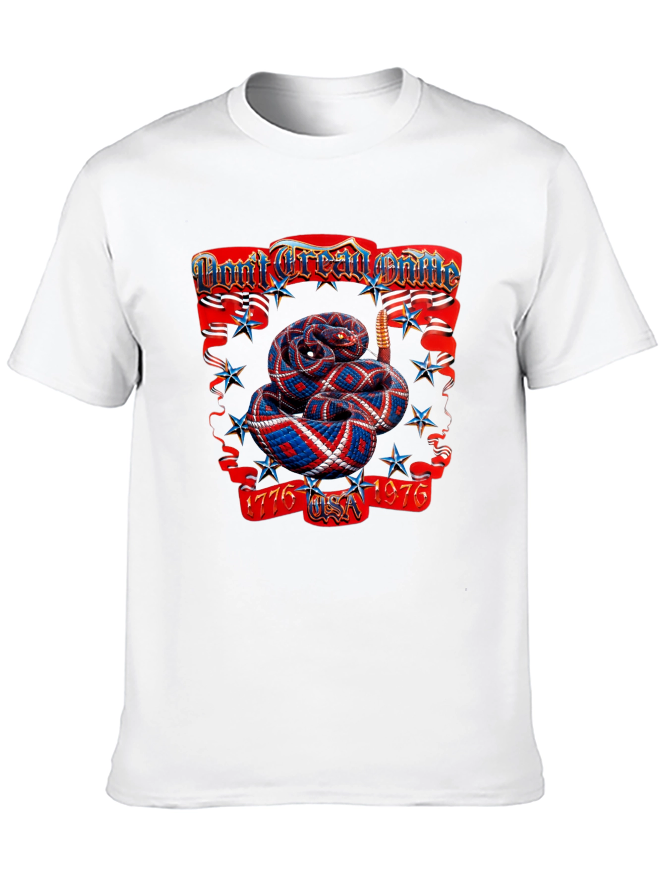 Patriotic Snake T-Shirt - Dont Tread on Me