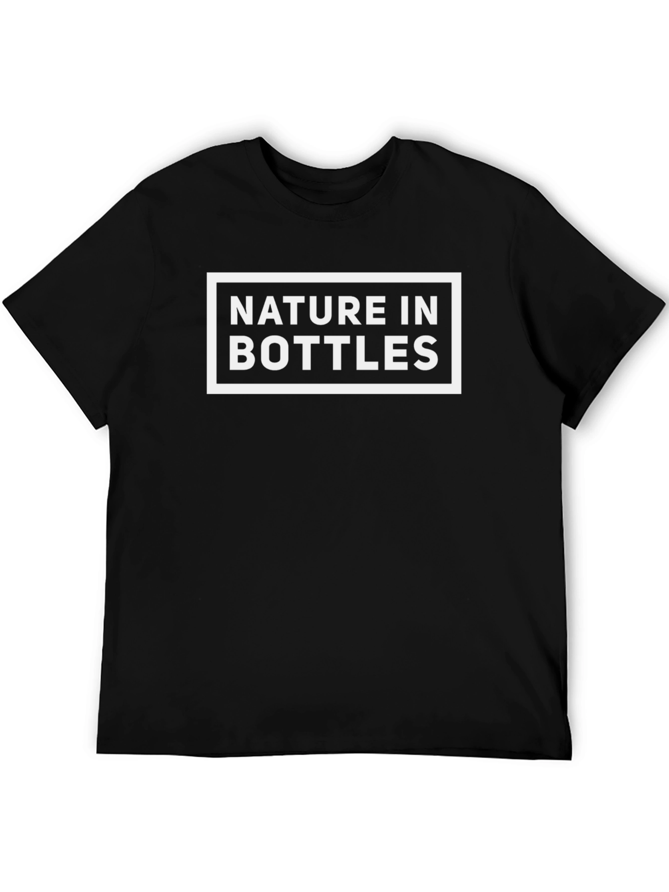 Nature in Bottles Graphic Tee - Black Unisex T-Shirt