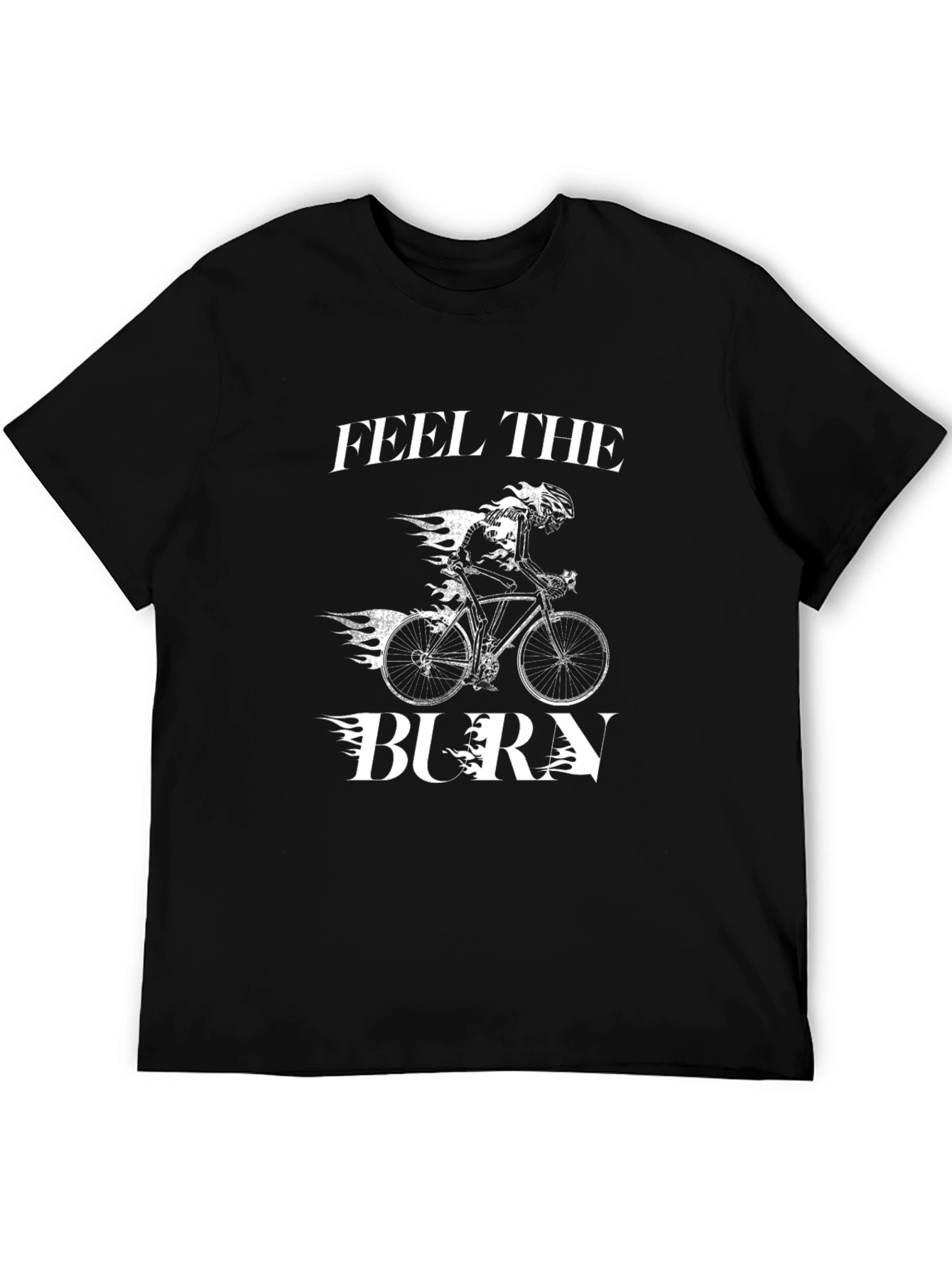 Feel the Burn Cyclist T-Shirt