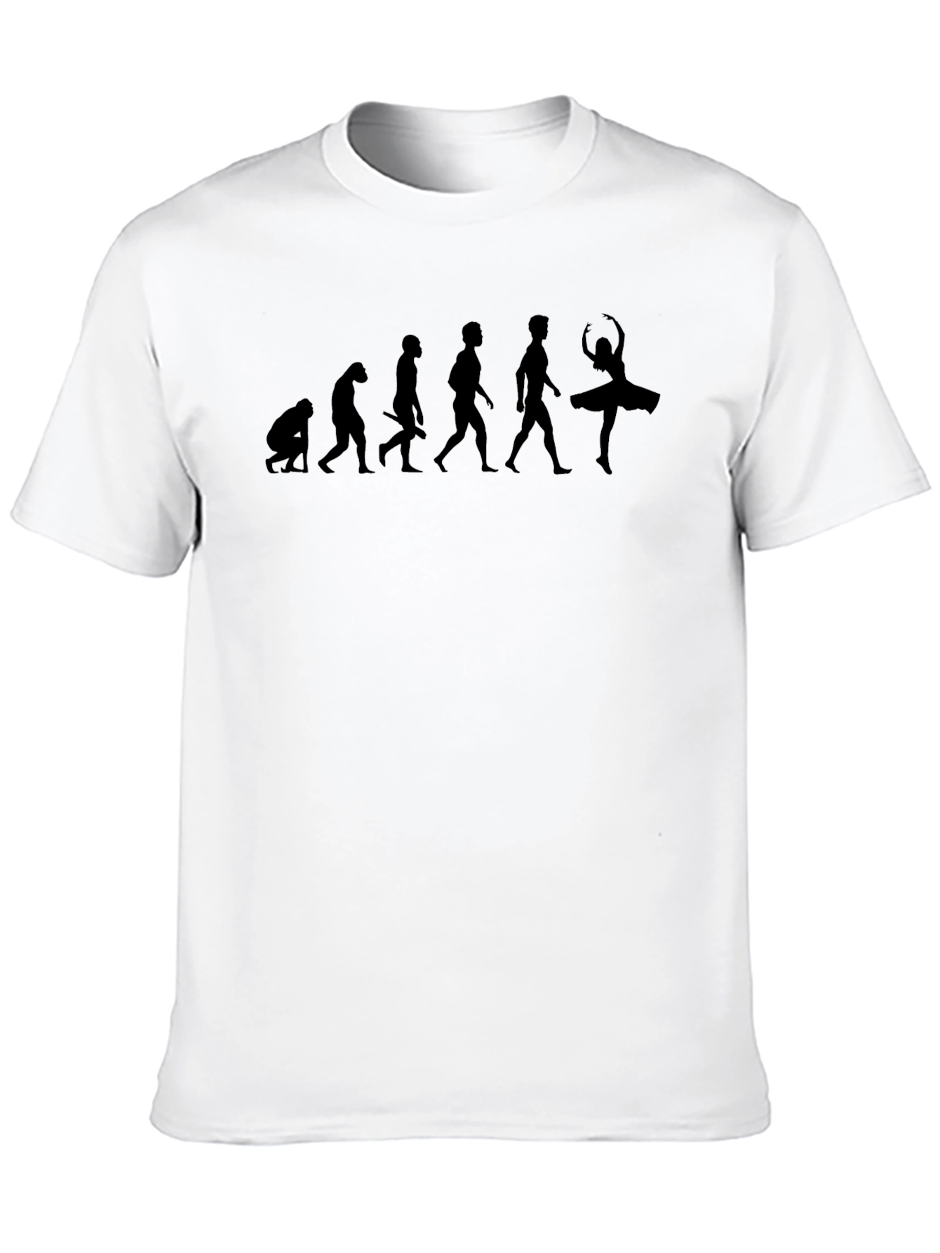 Evolution to Ballerina Black T-Shirt