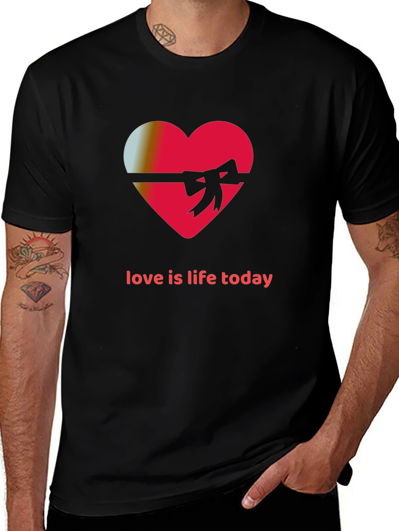 Love is Life Today Graphic T-Shirt