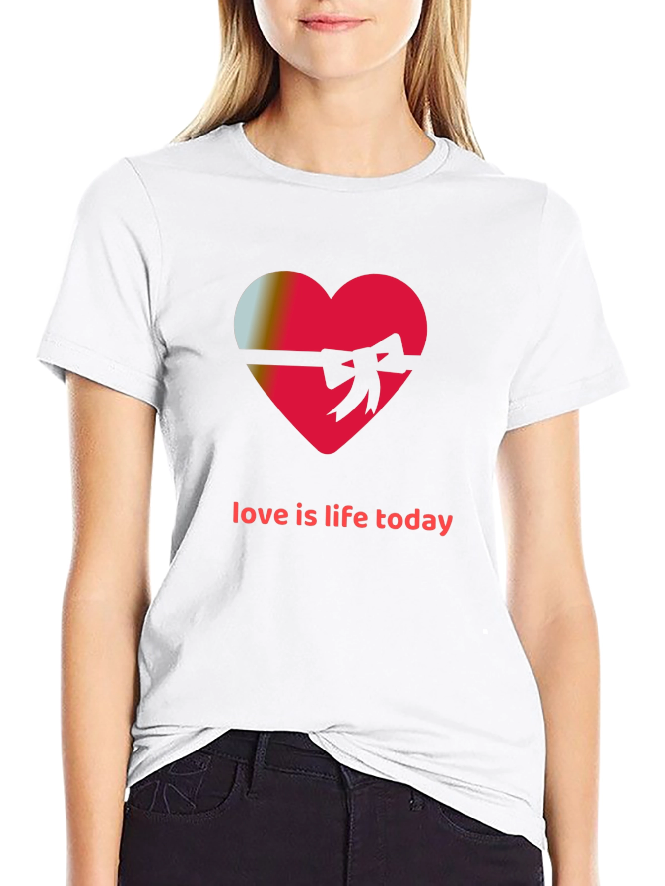 Love is Life Today Graphic T-Shirt