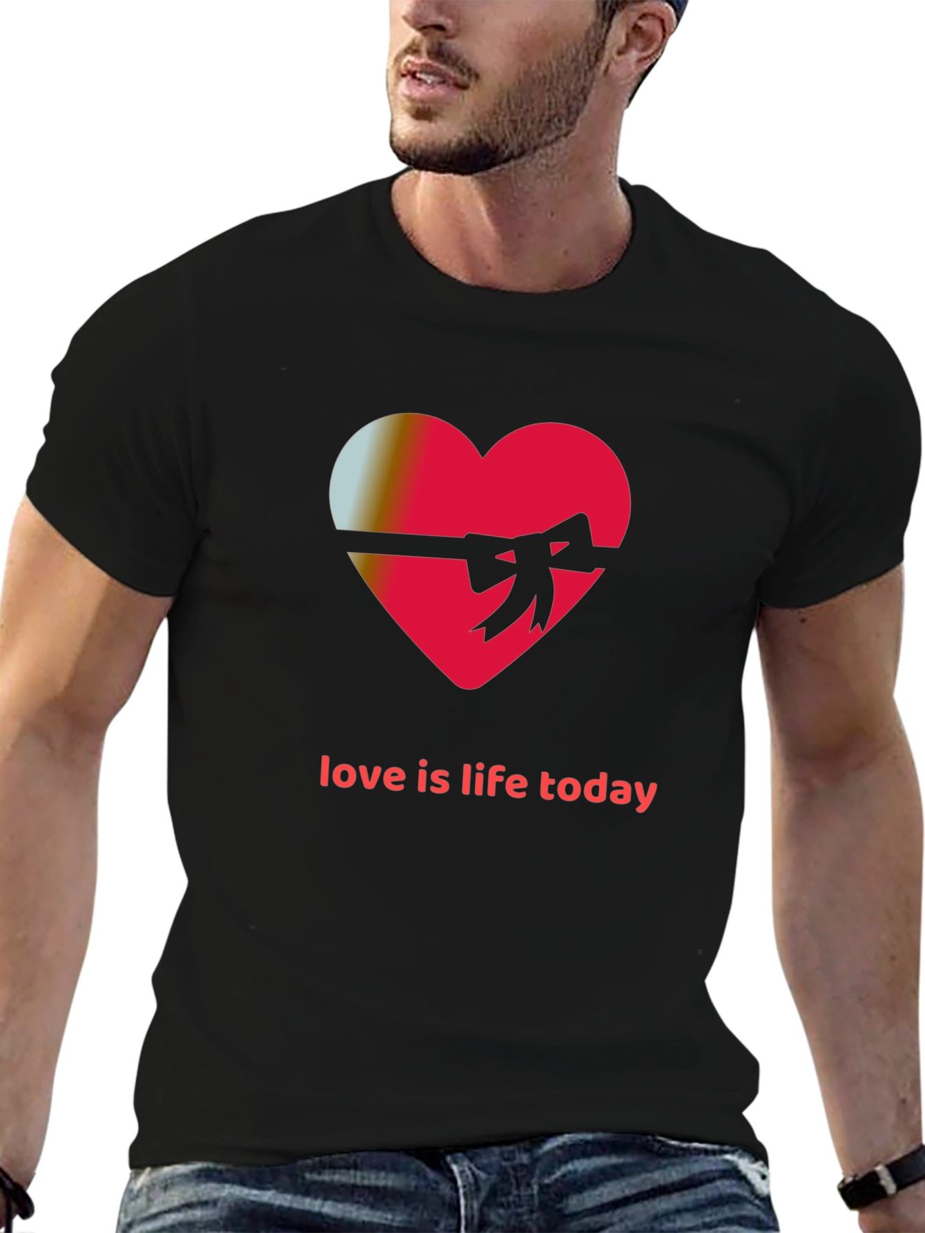 Love is Life Today Graphic T-Shirt