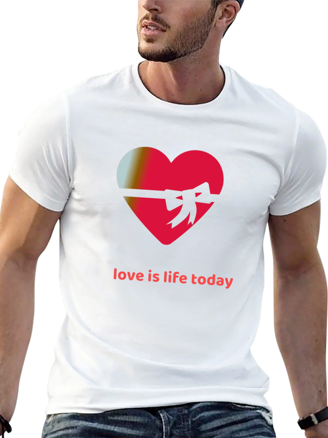 Love is Life Today Graphic T-Shirt