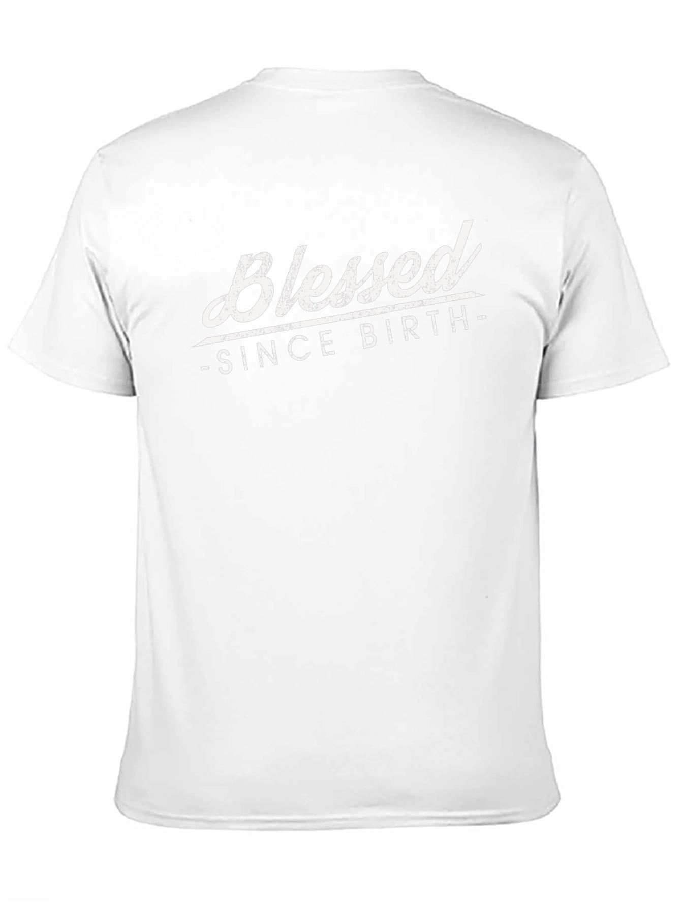 Blessed Since Birth Black T-Shirt