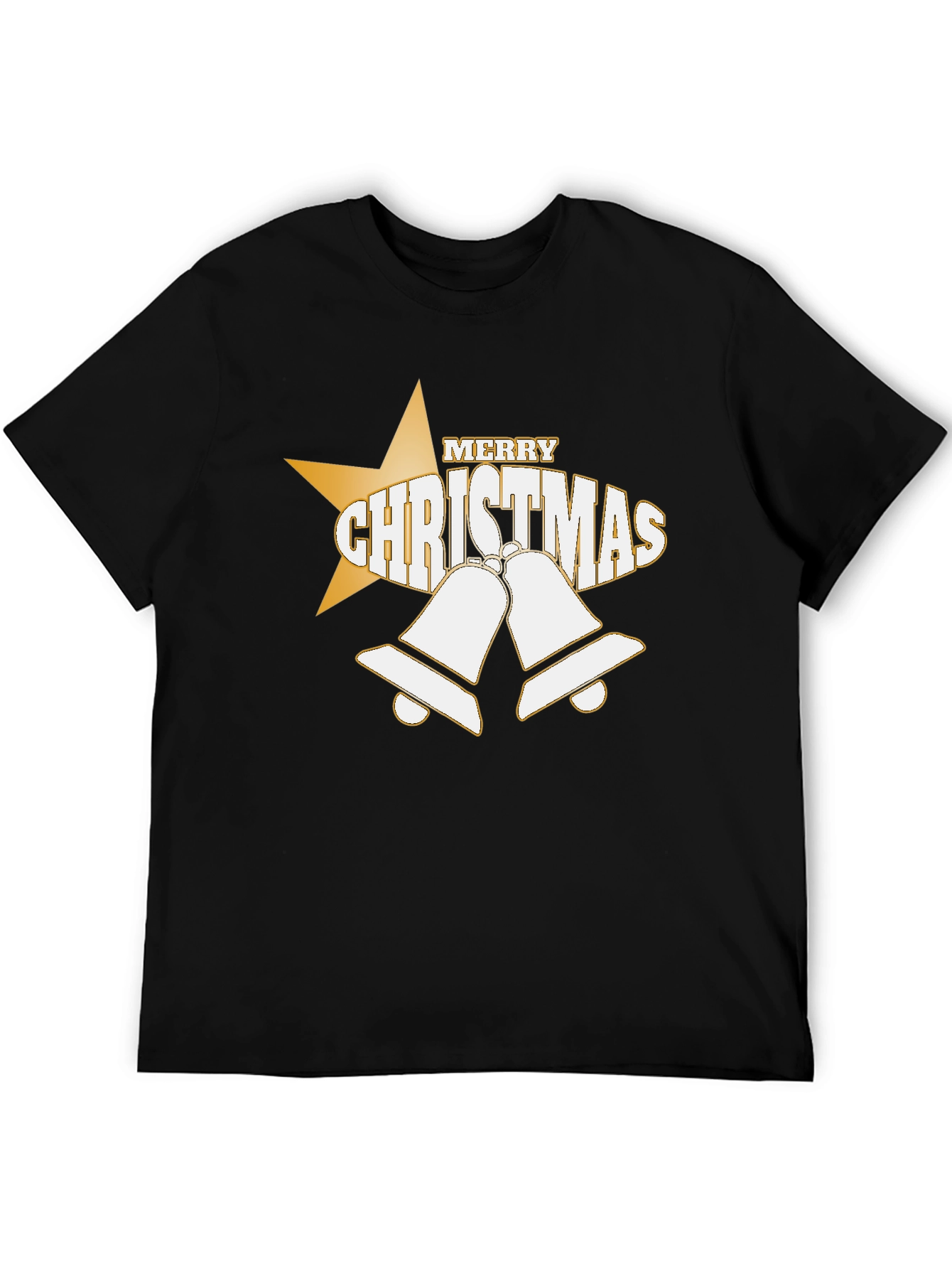 Festive Merry Christmas Graphic T-Shirt