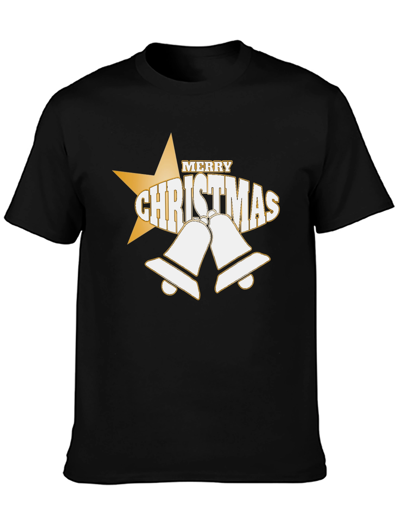 Festive Merry Christmas Graphic T-Shirt