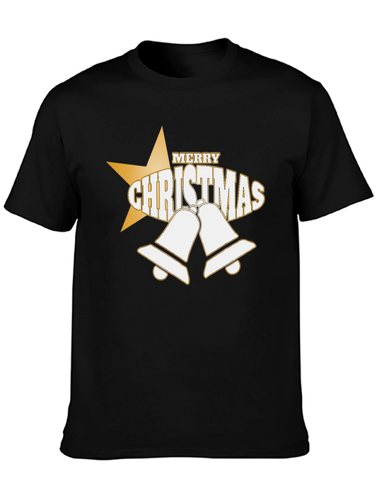 Festive Merry Christmas Graphic T-Shirt