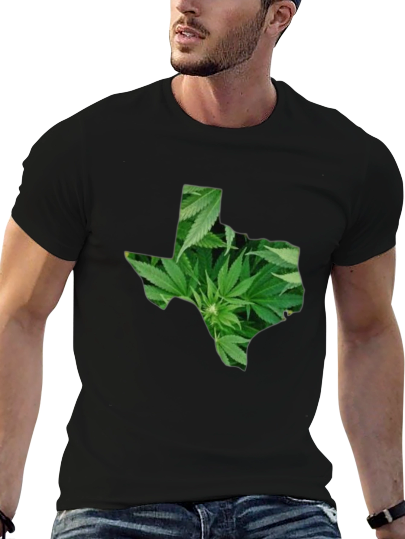 Texas Marijuana Leaf T-Shirt