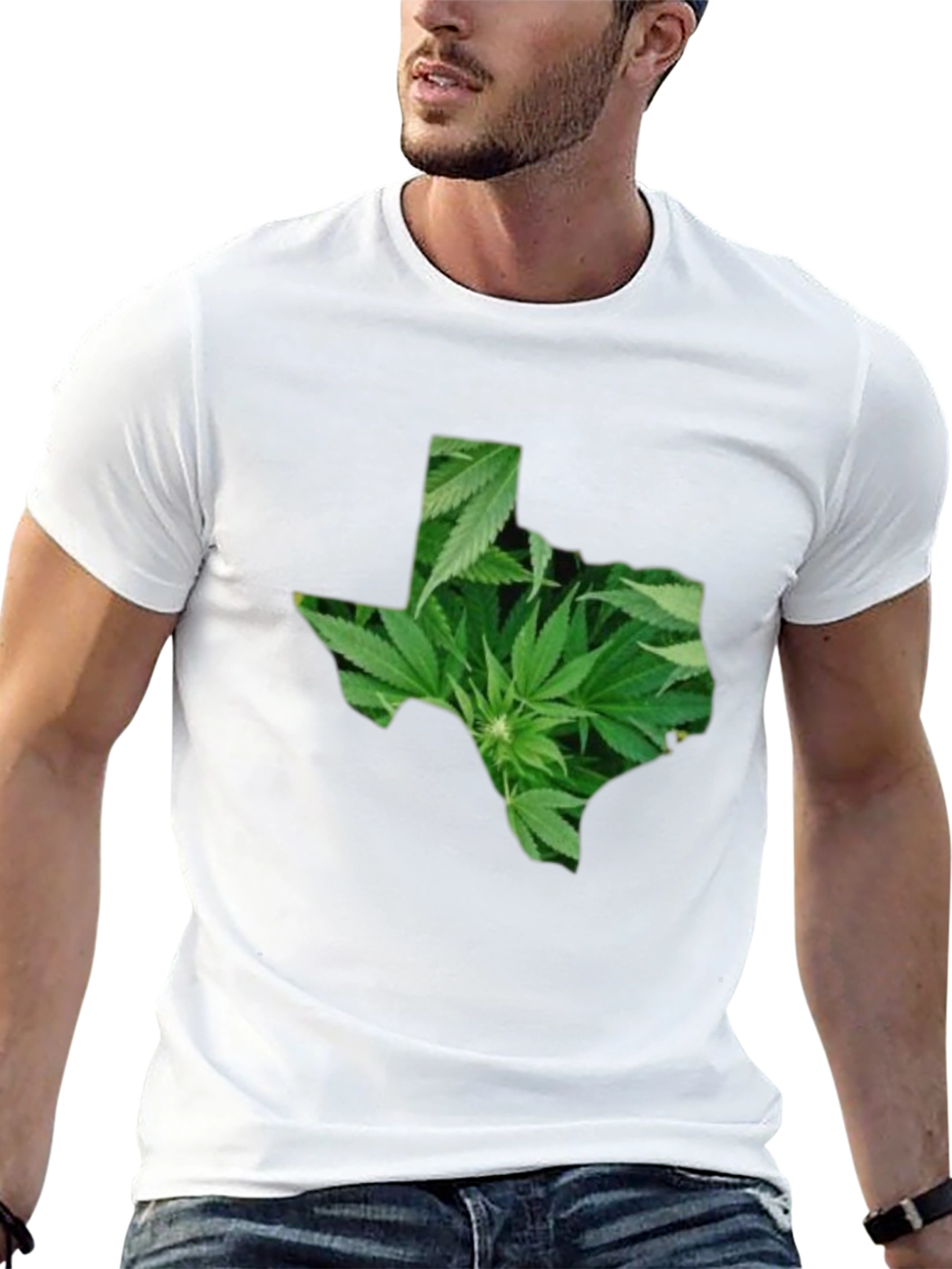 Texas Marijuana Leaf T-Shirt