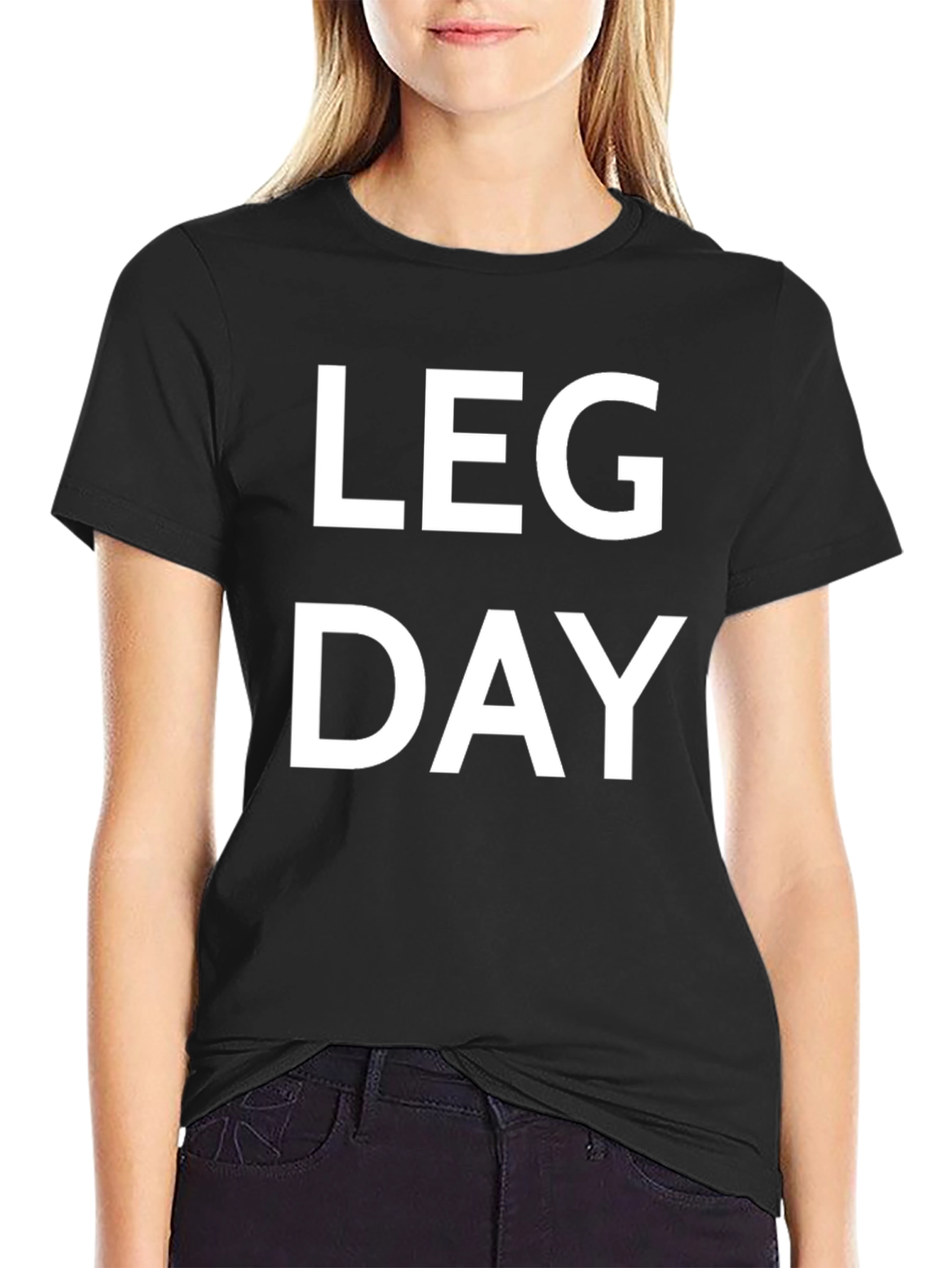 Leg Day T-Shirt Gym Fitness Training Tee