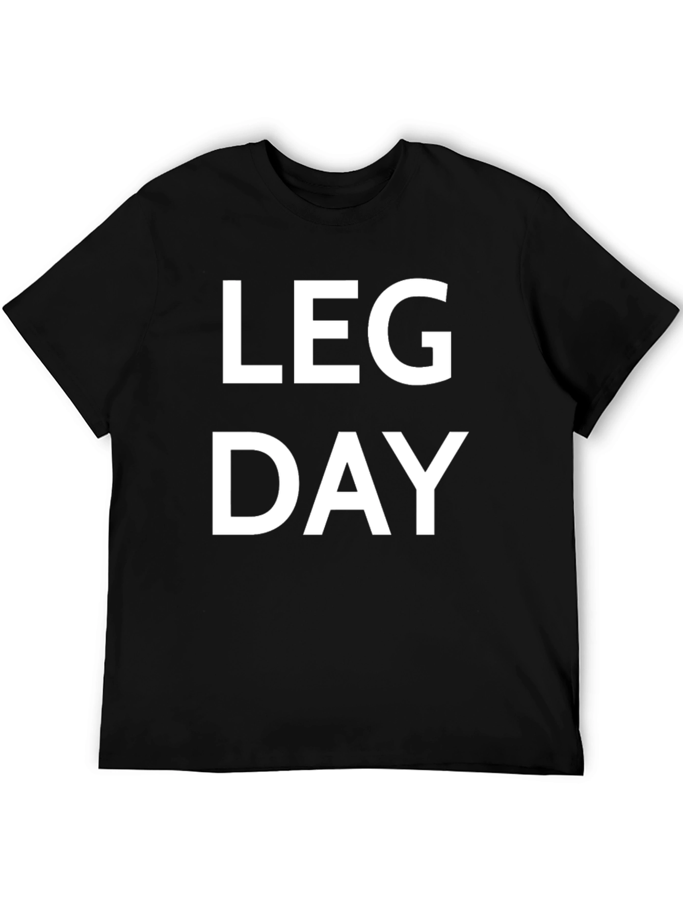 Leg Day T-Shirt Gym Fitness Training Tee