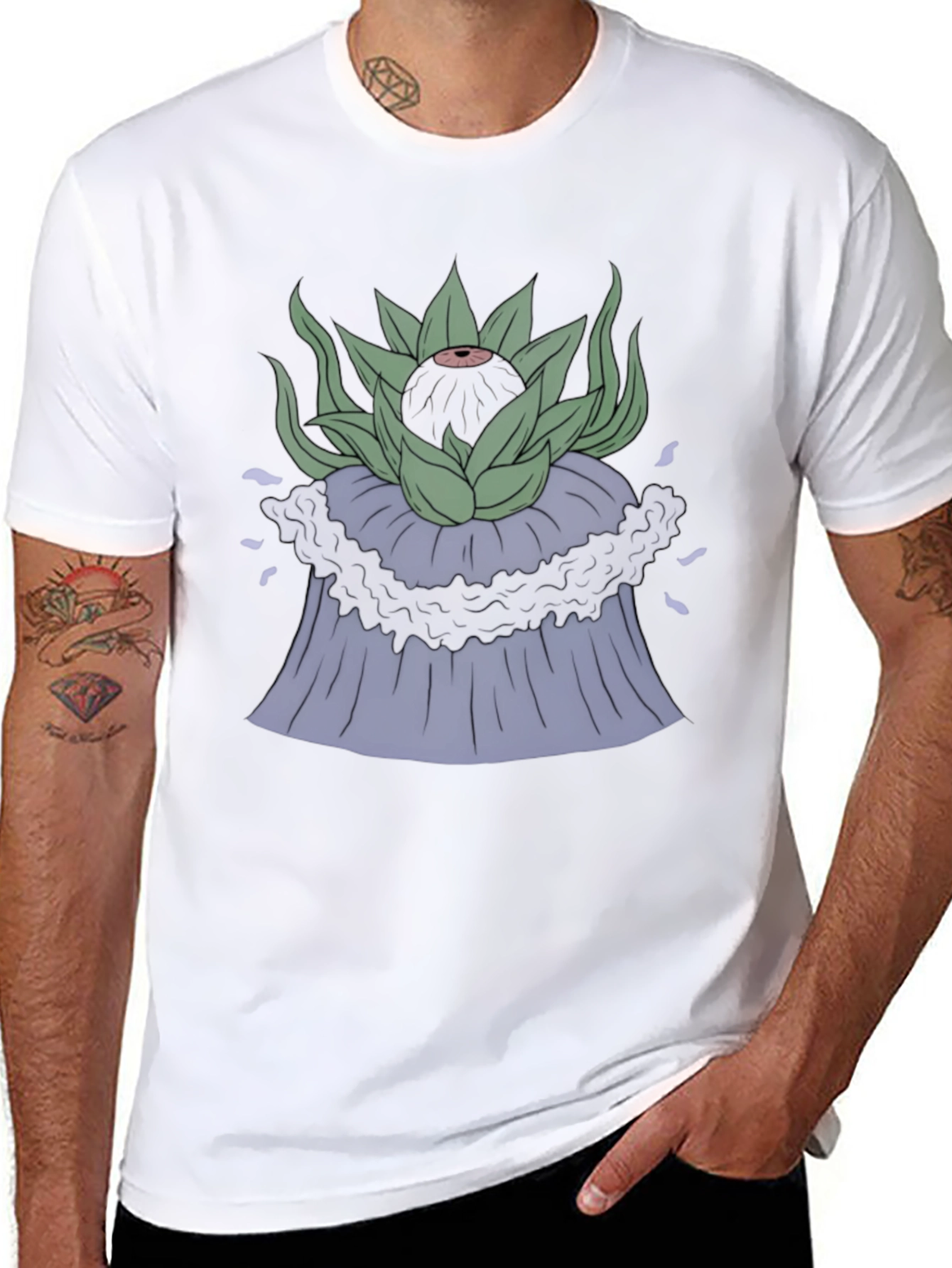 Volcanic Eye Tee - Unique Graphic Design