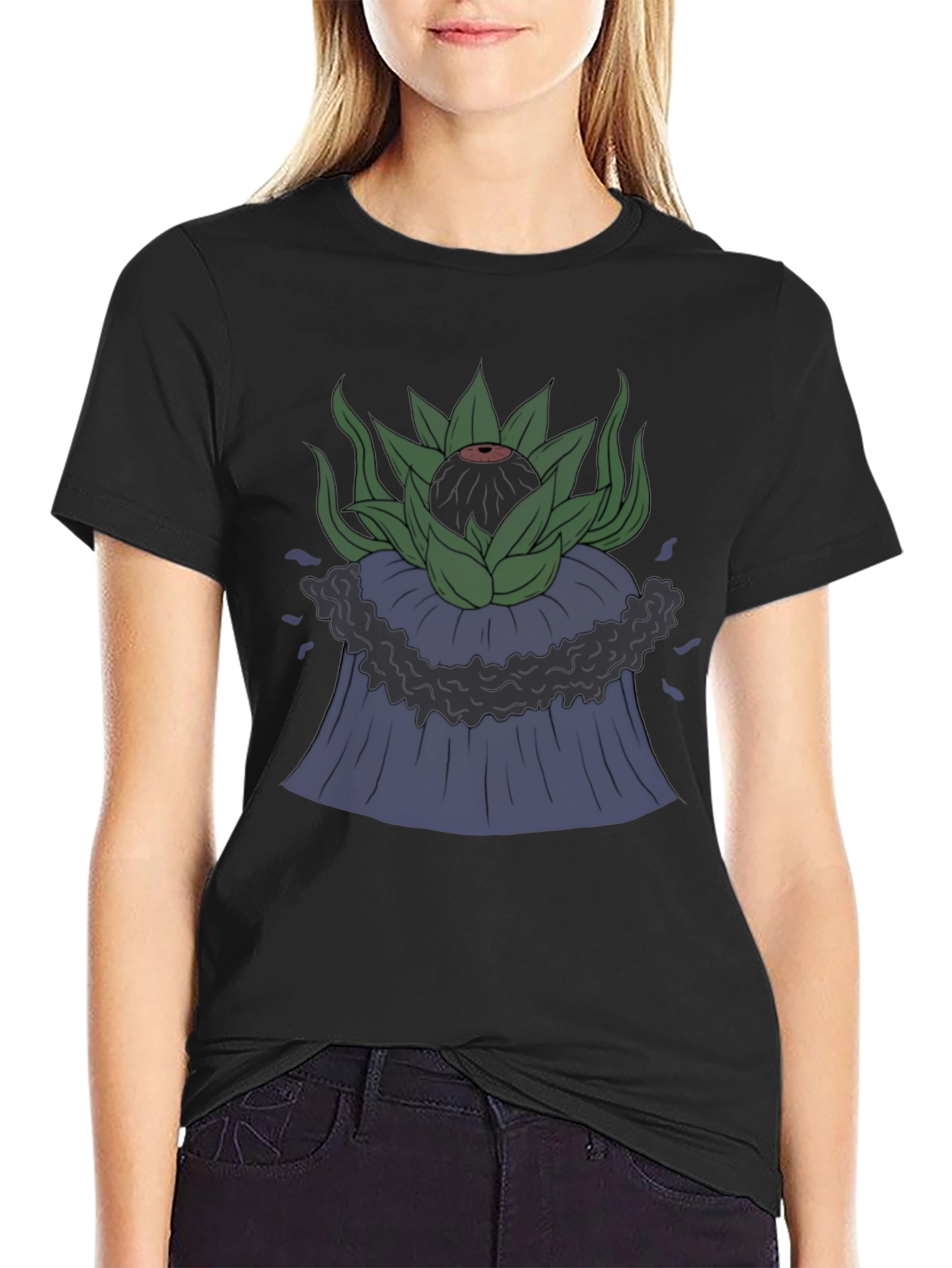 Volcanic Eye Tee - Unique Graphic Design