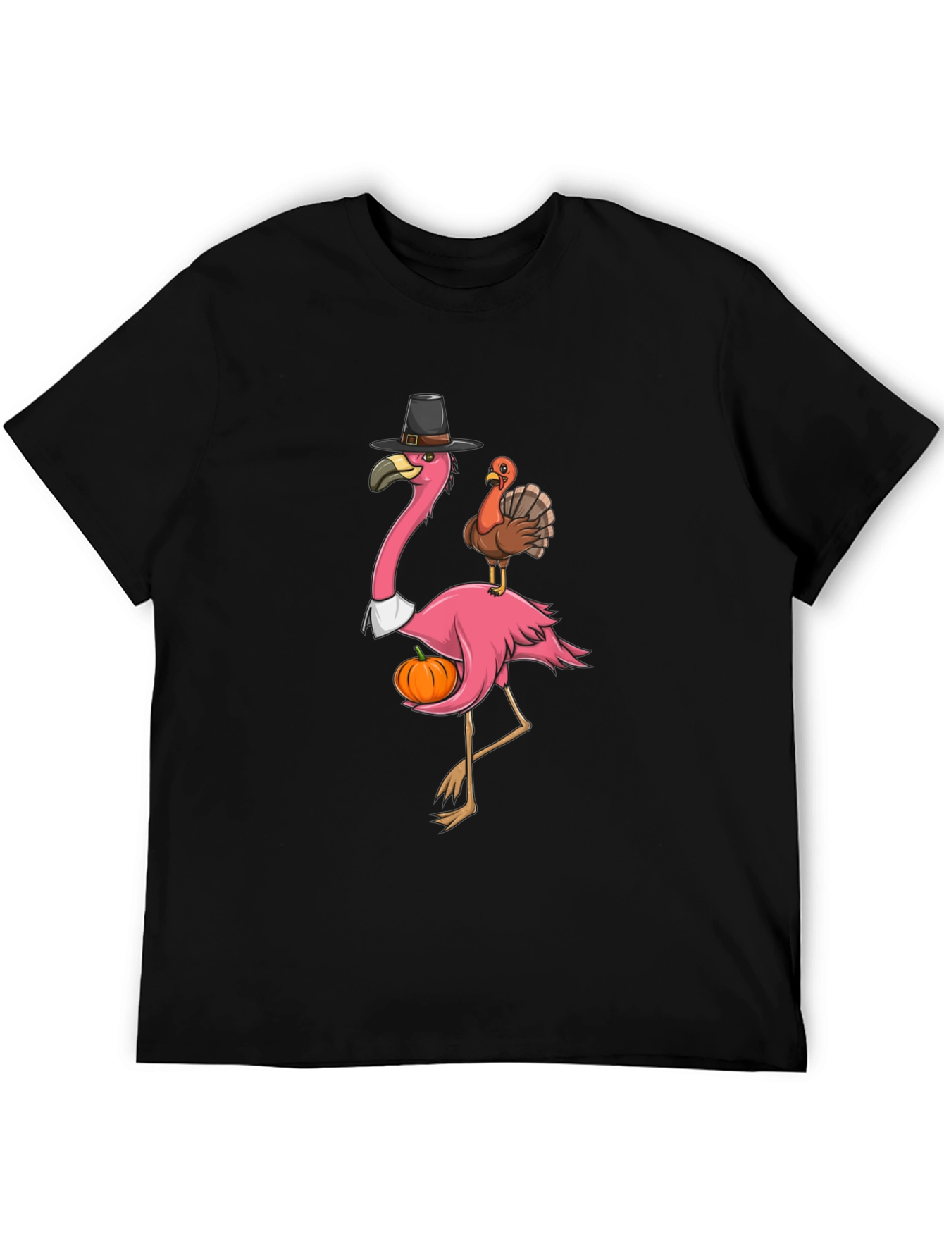 Thanksgiving Flamingo T-Shirt