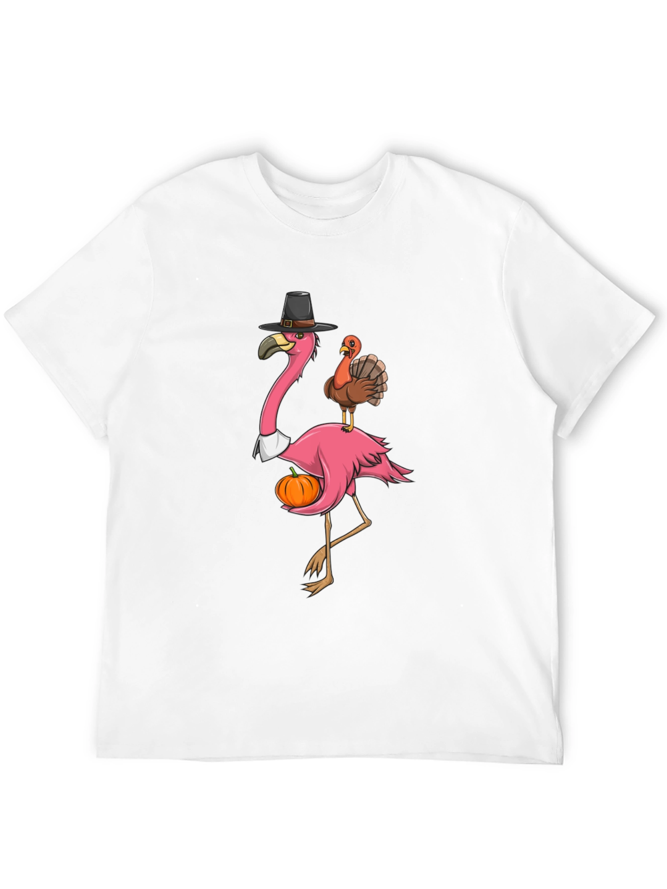 Thanksgiving Flamingo T-Shirt