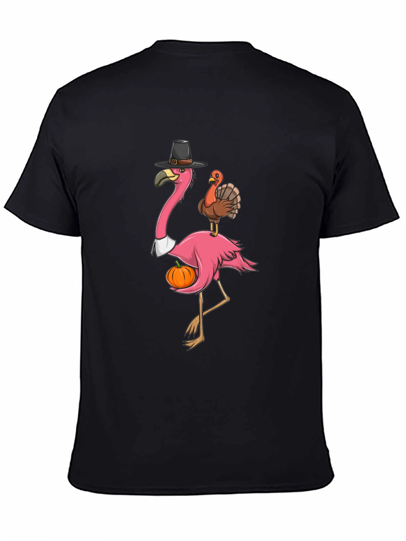 Thanksgiving Flamingo T-Shirt
