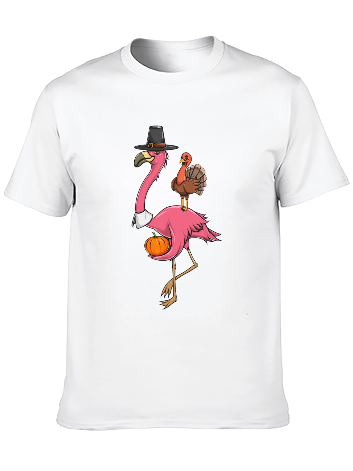 Thanksgiving Flamingo T-Shirt