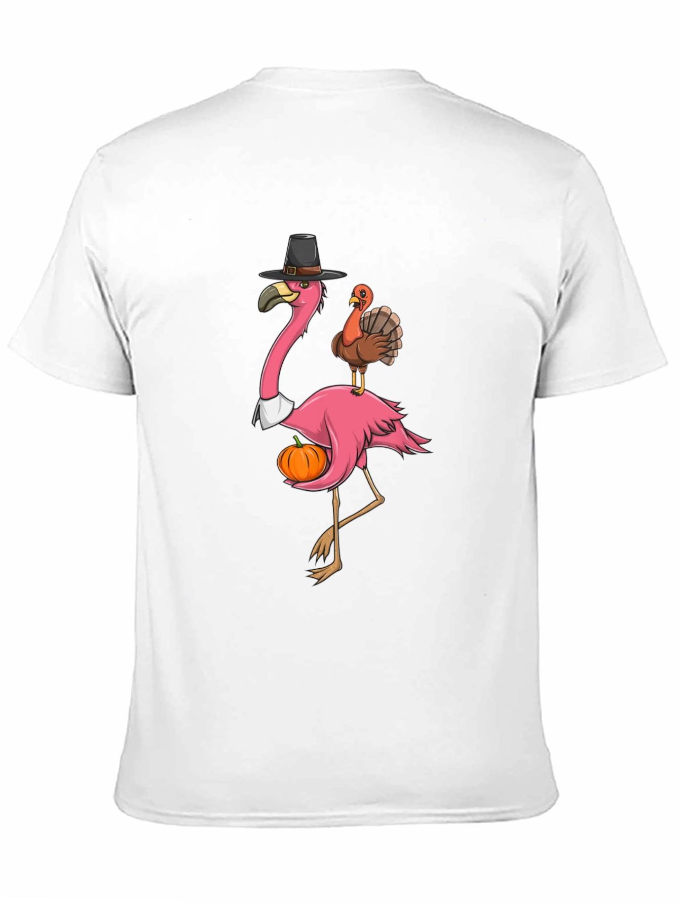 Thanksgiving Flamingo T-Shirt