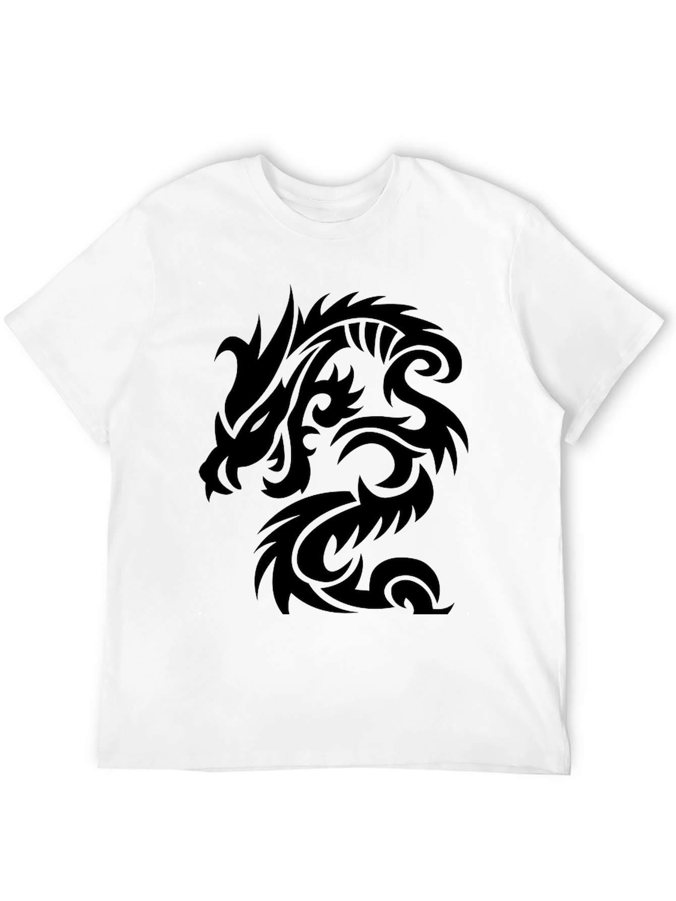 Black Dragon Graphic Tee - Mens Short Sleeve