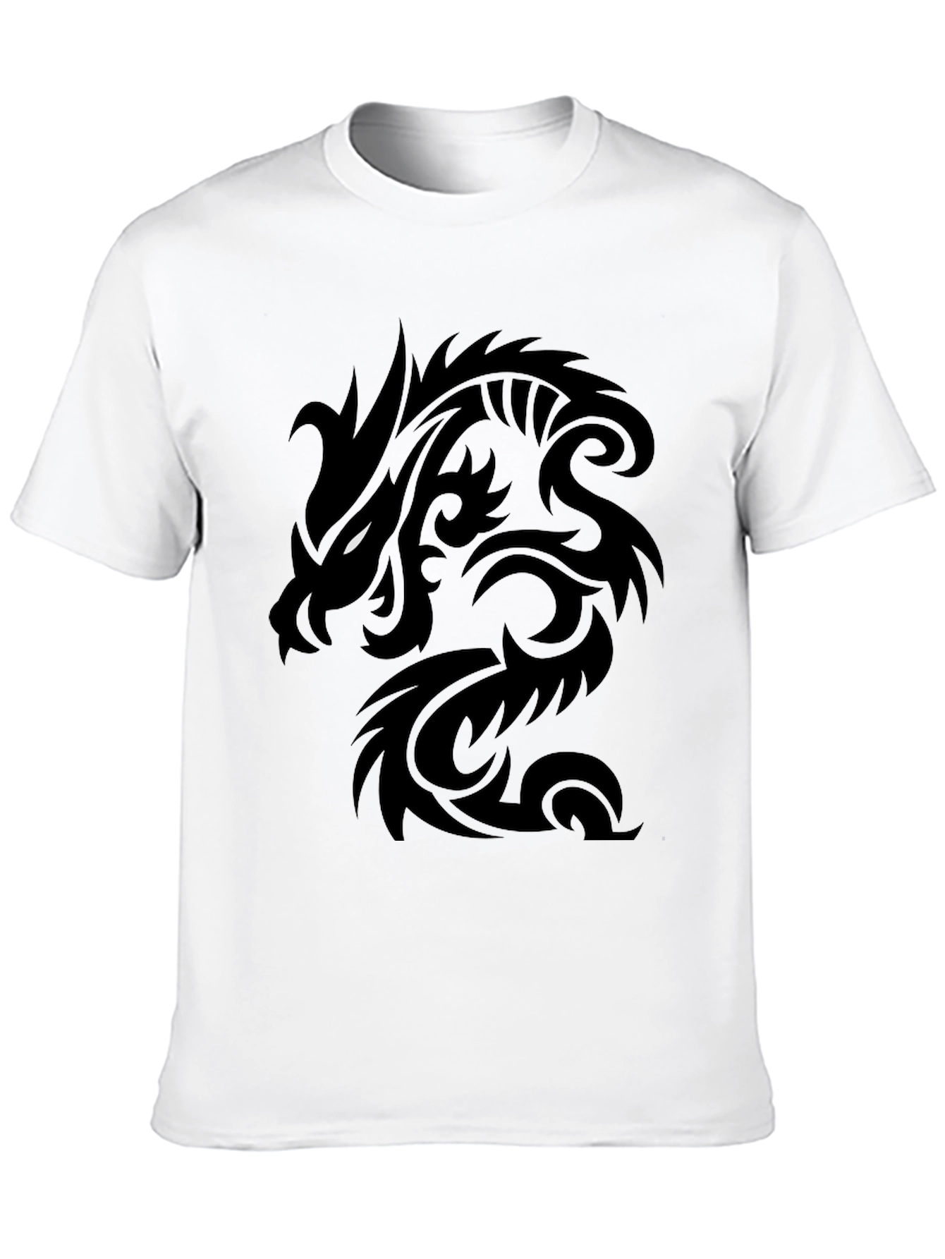 Black Dragon Graphic Tee - Mens Short Sleeve