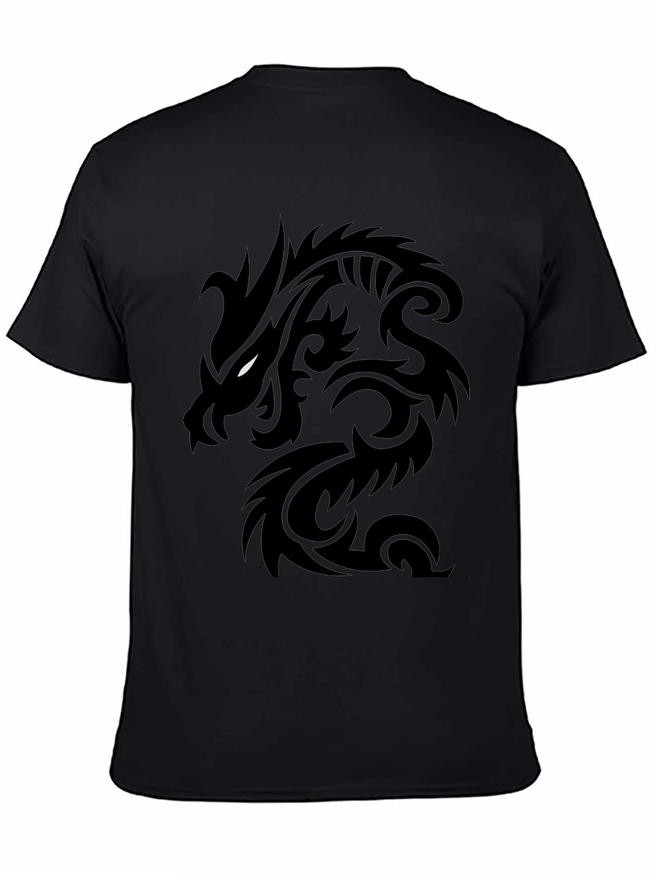 Black Dragon Graphic Tee - Mens Short Sleeve