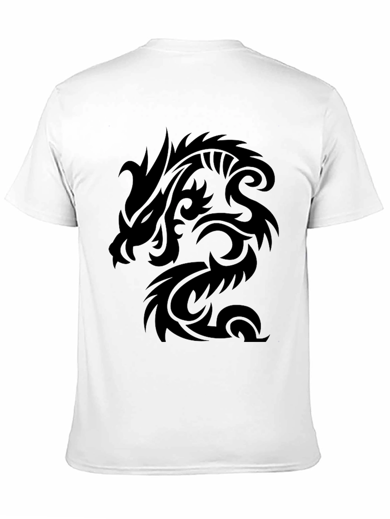 Black Dragon Graphic Tee - Mens Short Sleeve