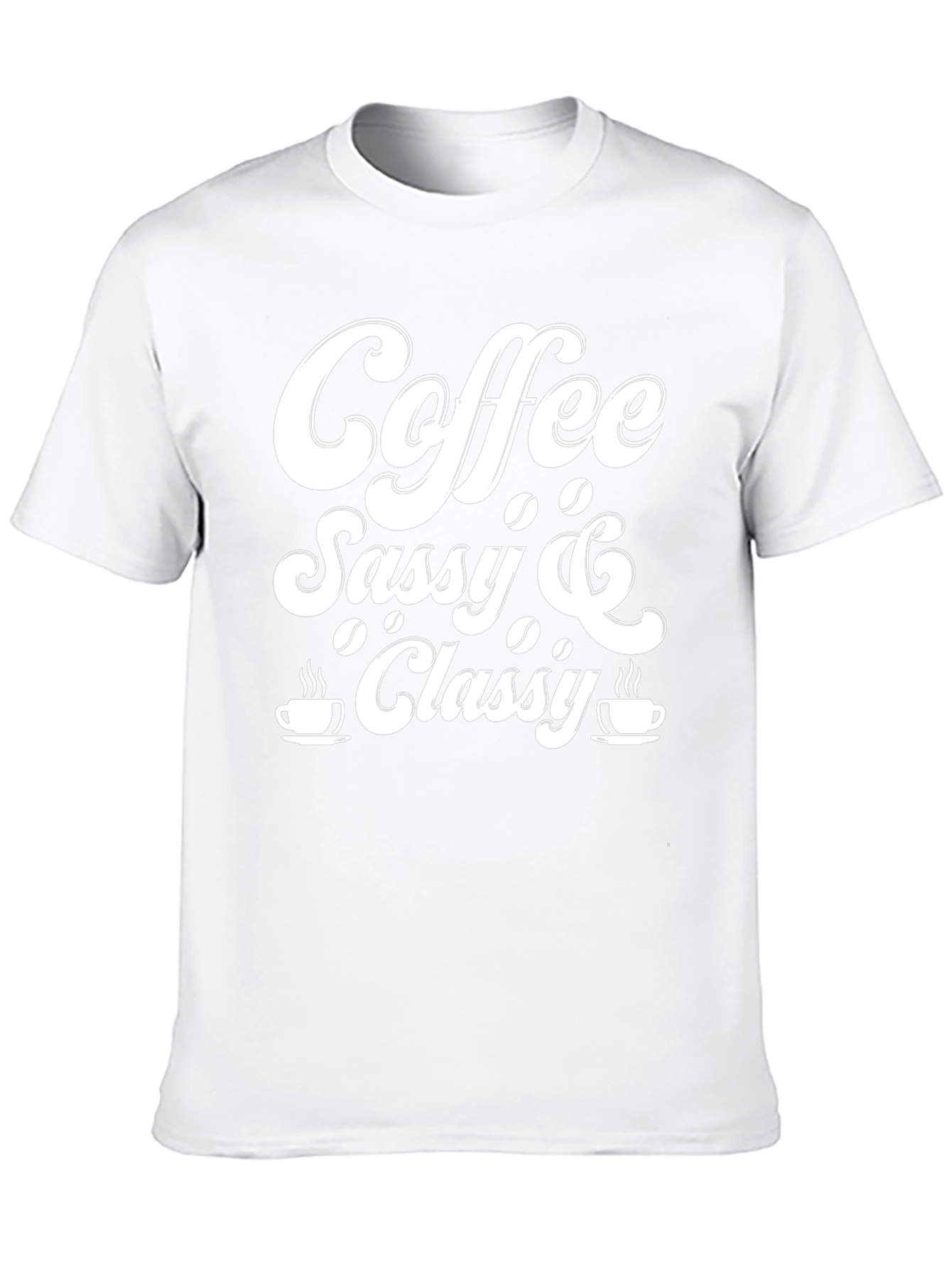 Coffee Sassy & Classy Black Graphic Tee