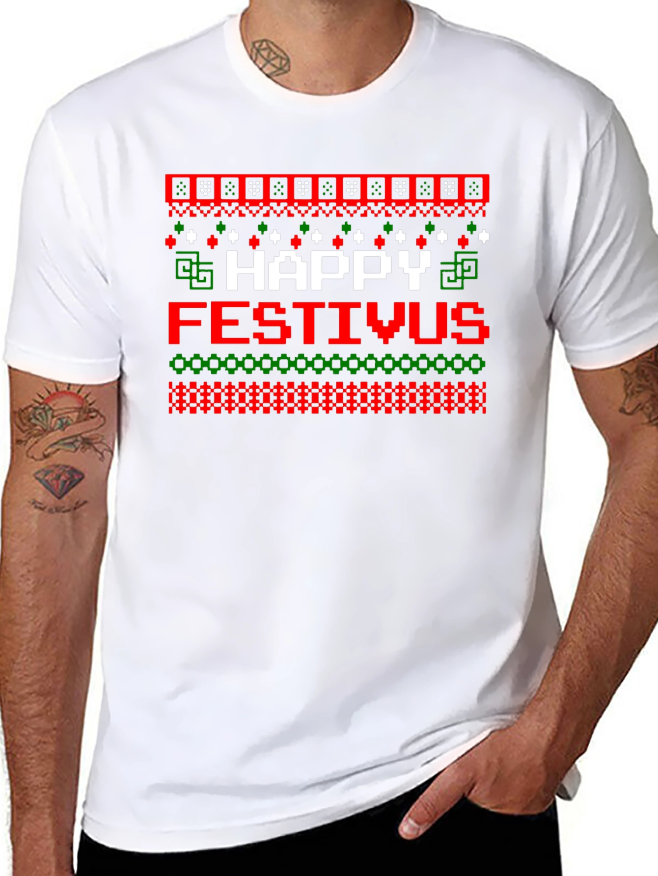 Happy Festivus Ugly Christmas Sweater T-Shirt