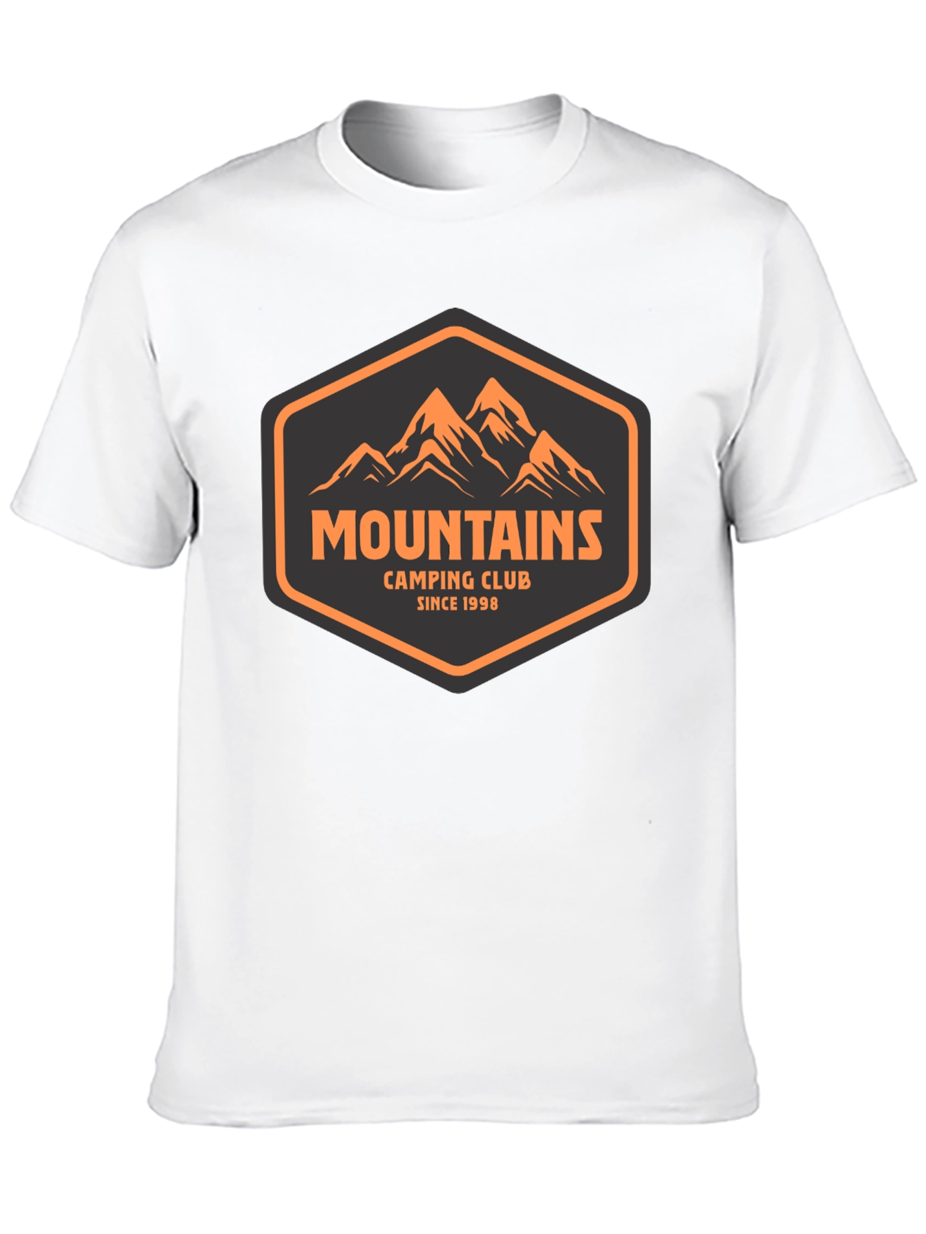 Mountains Camping Club Tee - Black