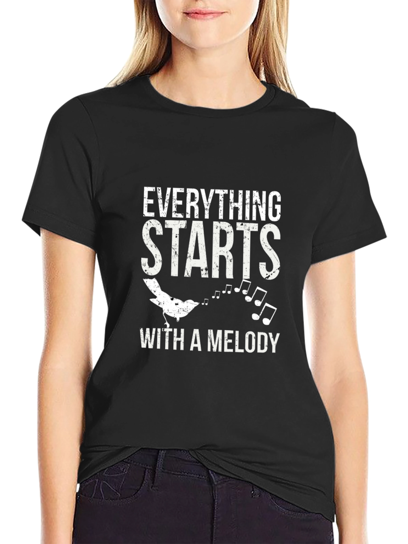 Everything Starts With A Melody Graphic Tee
