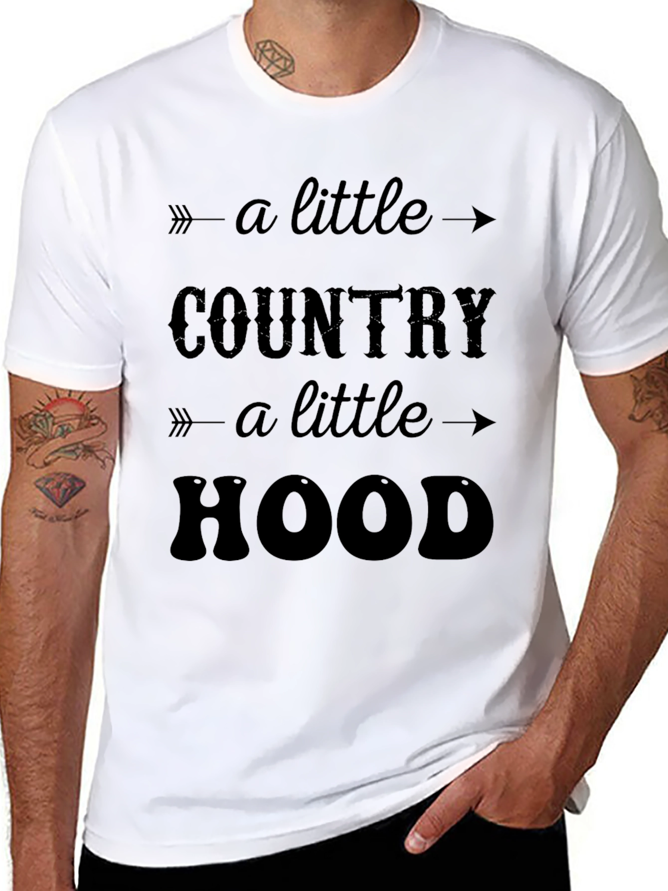 Country Hood Graphic Tee