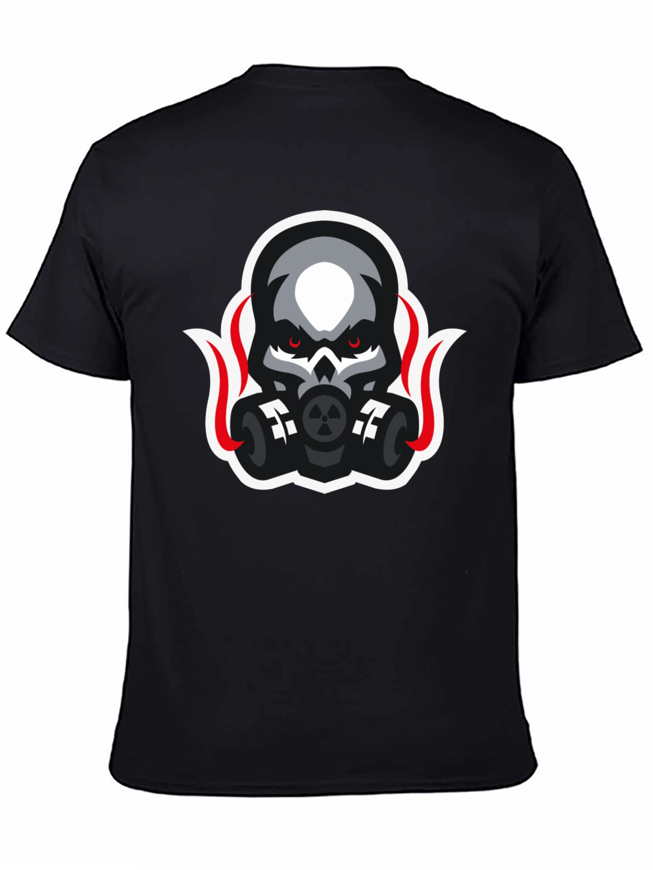 Skull Gas Mask T-Shirt - Edgy Graphic Tee