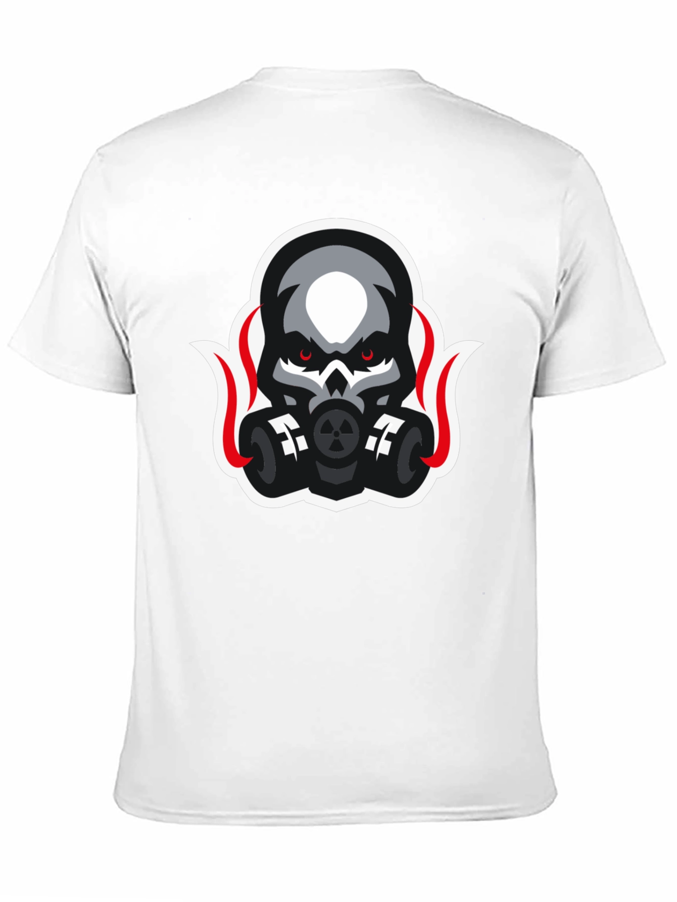 Skull Gas Mask T-Shirt - Edgy Graphic Tee