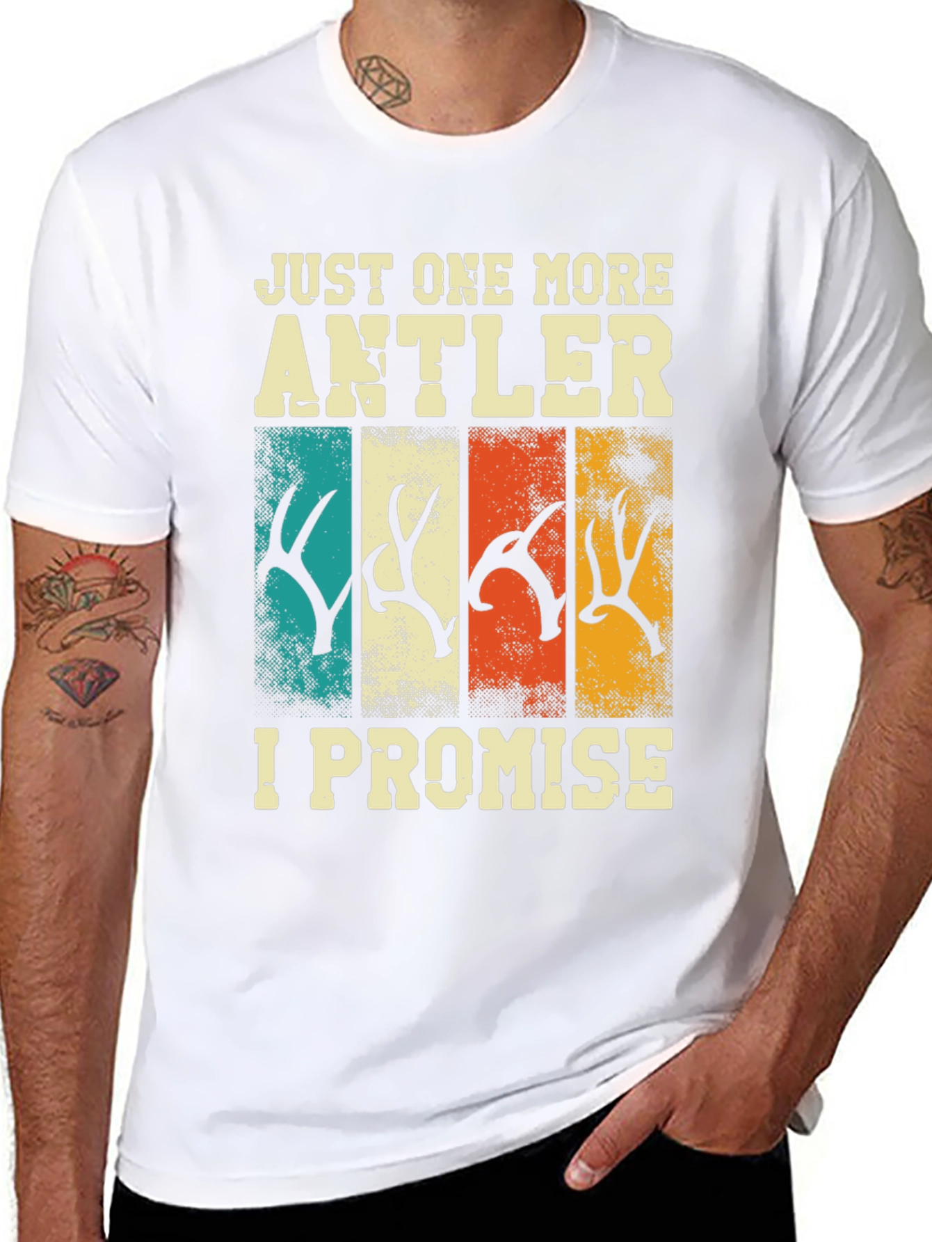 Just One More Antler T-Shirt Hunting Tee