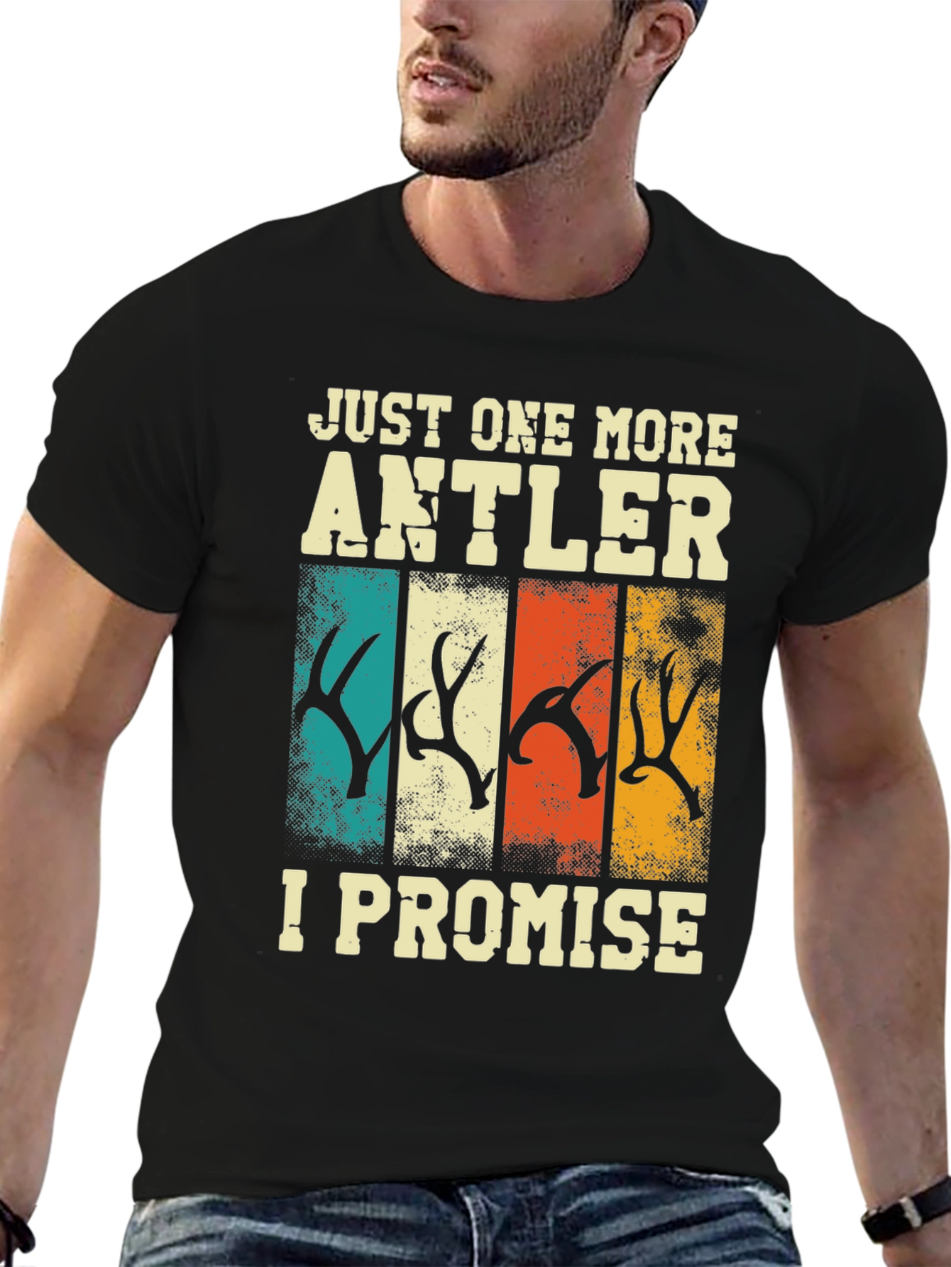Just One More Antler T-Shirt Hunting Tee