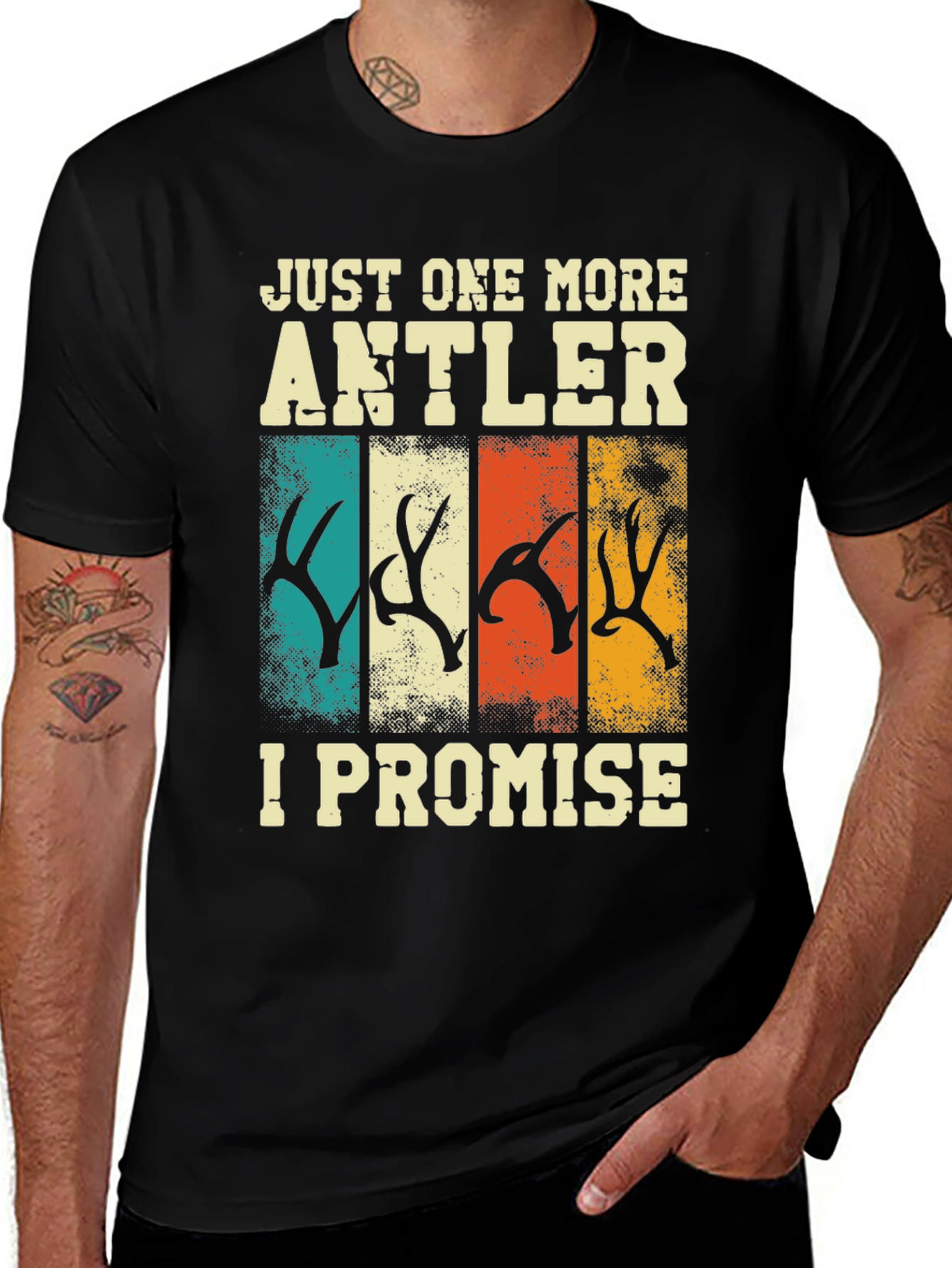 Just One More Antler T-Shirt Hunting Tee