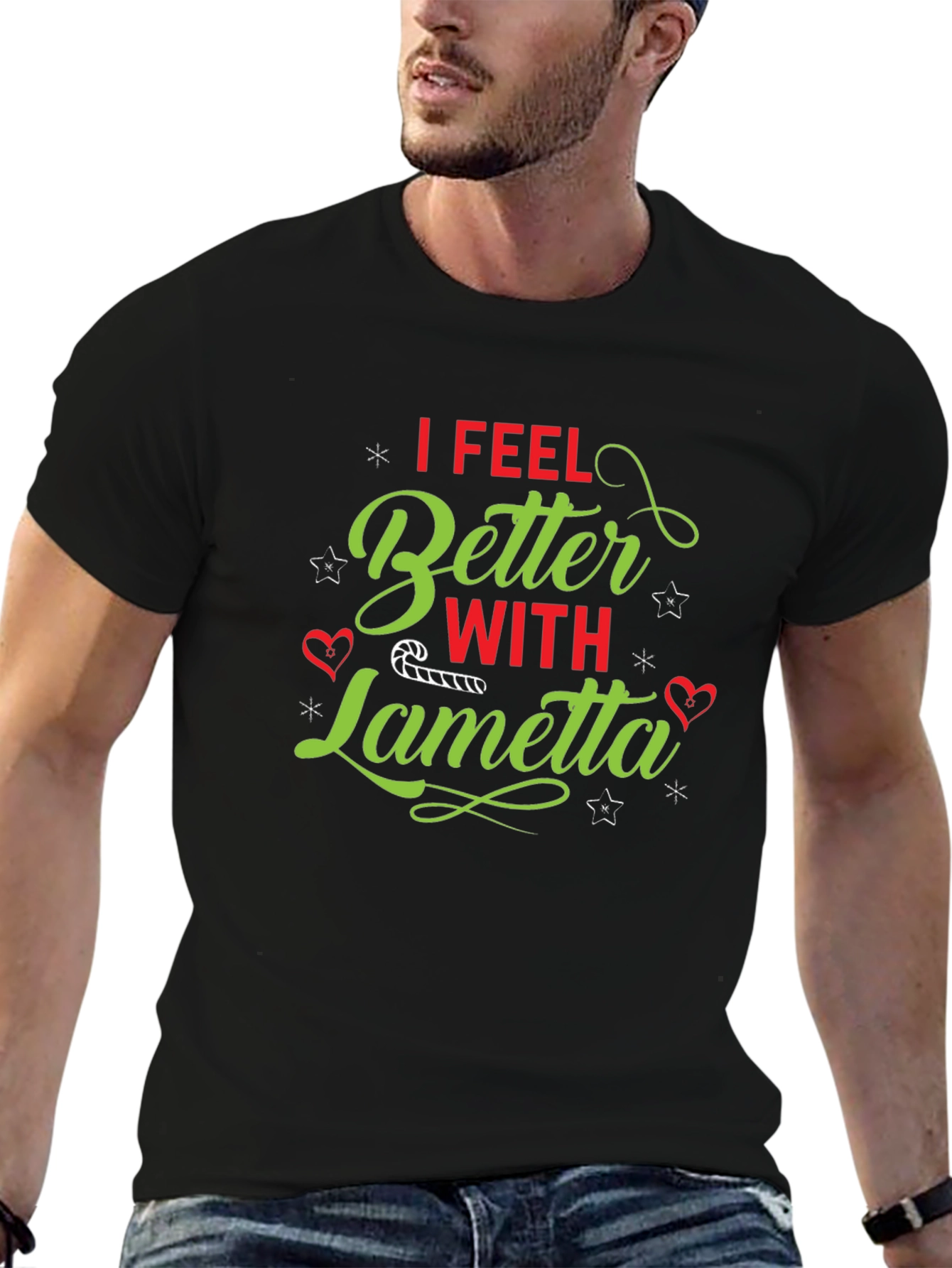 I Feel Better with Lametta Christmas T-Shirt