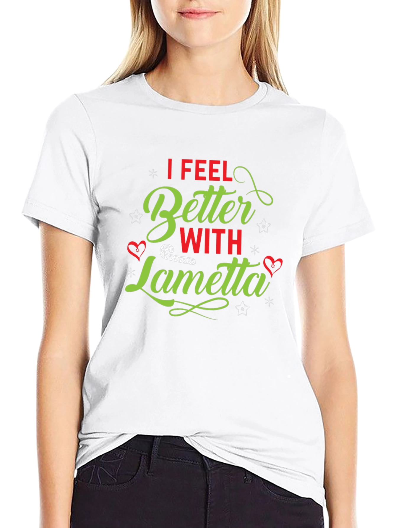 I Feel Better with Lametta Christmas T-Shirt