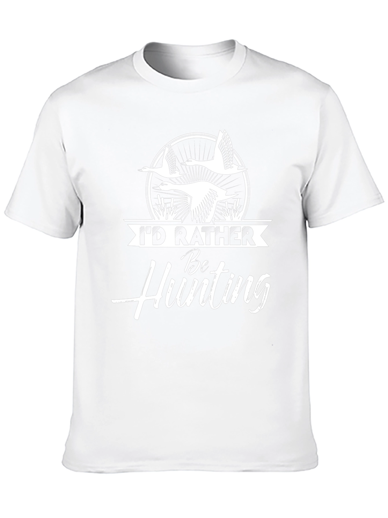Id Rather Be Hunting T-Shirt