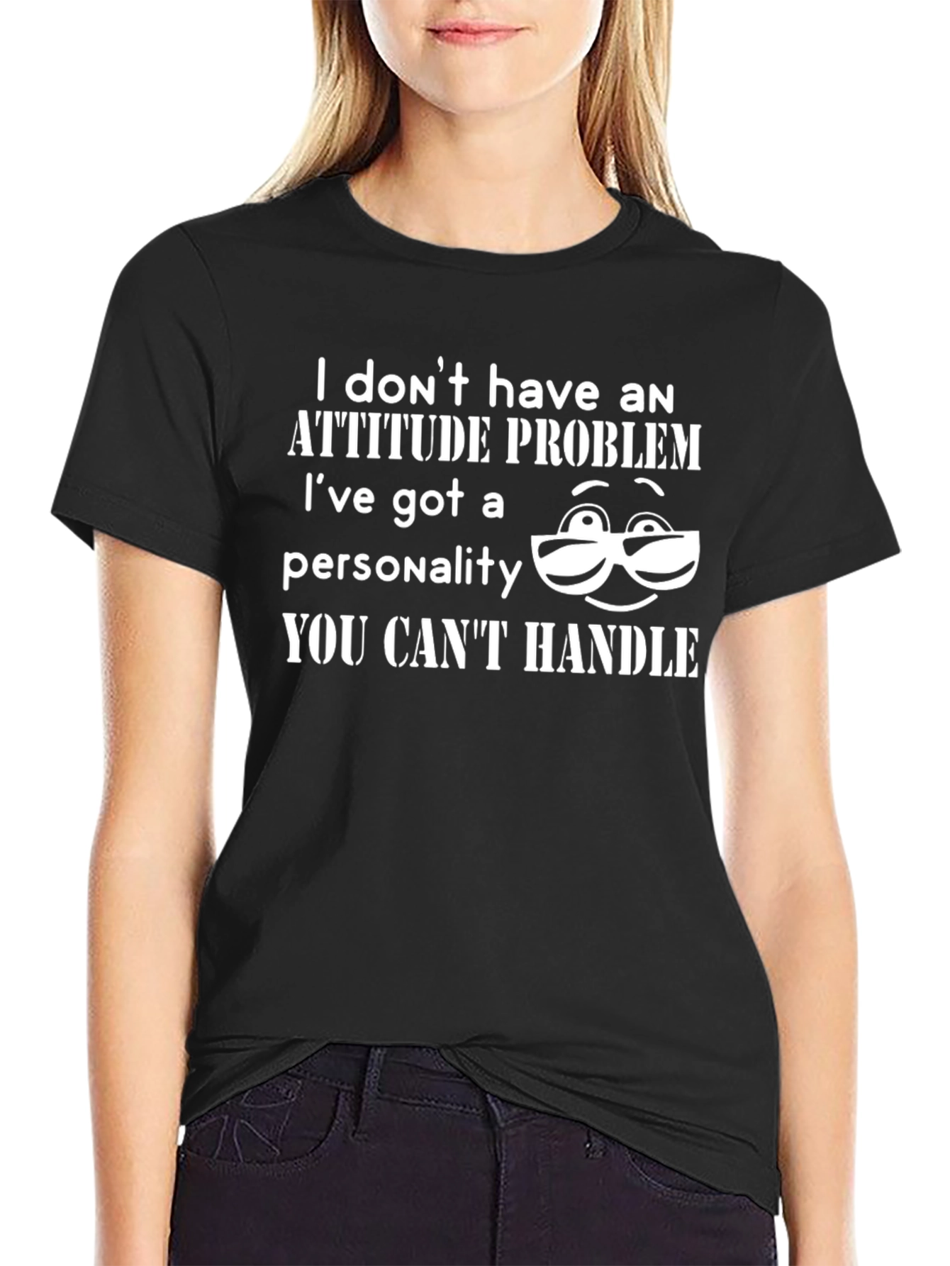 Attitude Problem Funny Graphic T-Shirt