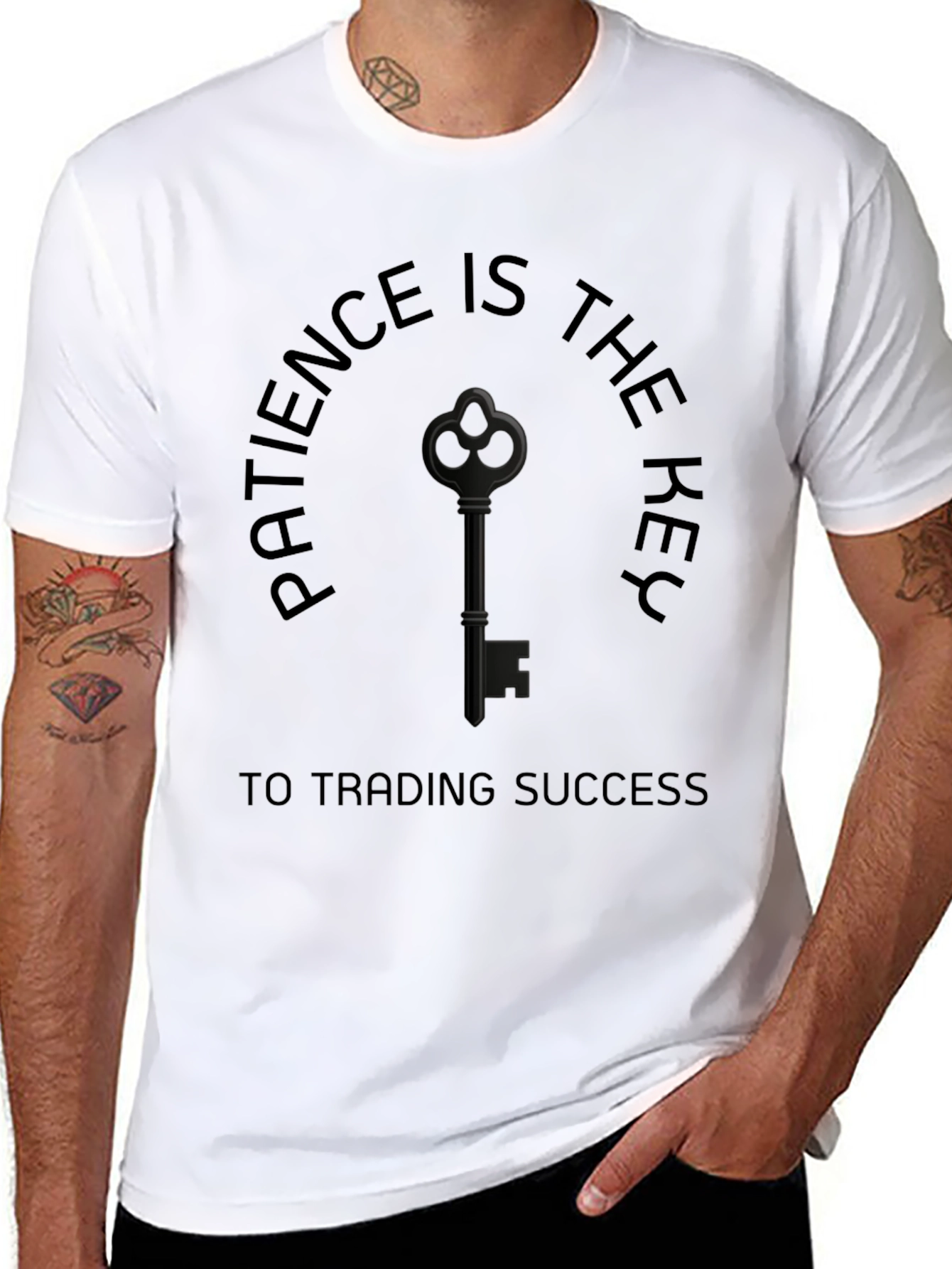 Patience is Key T-Shirt - Trading Success