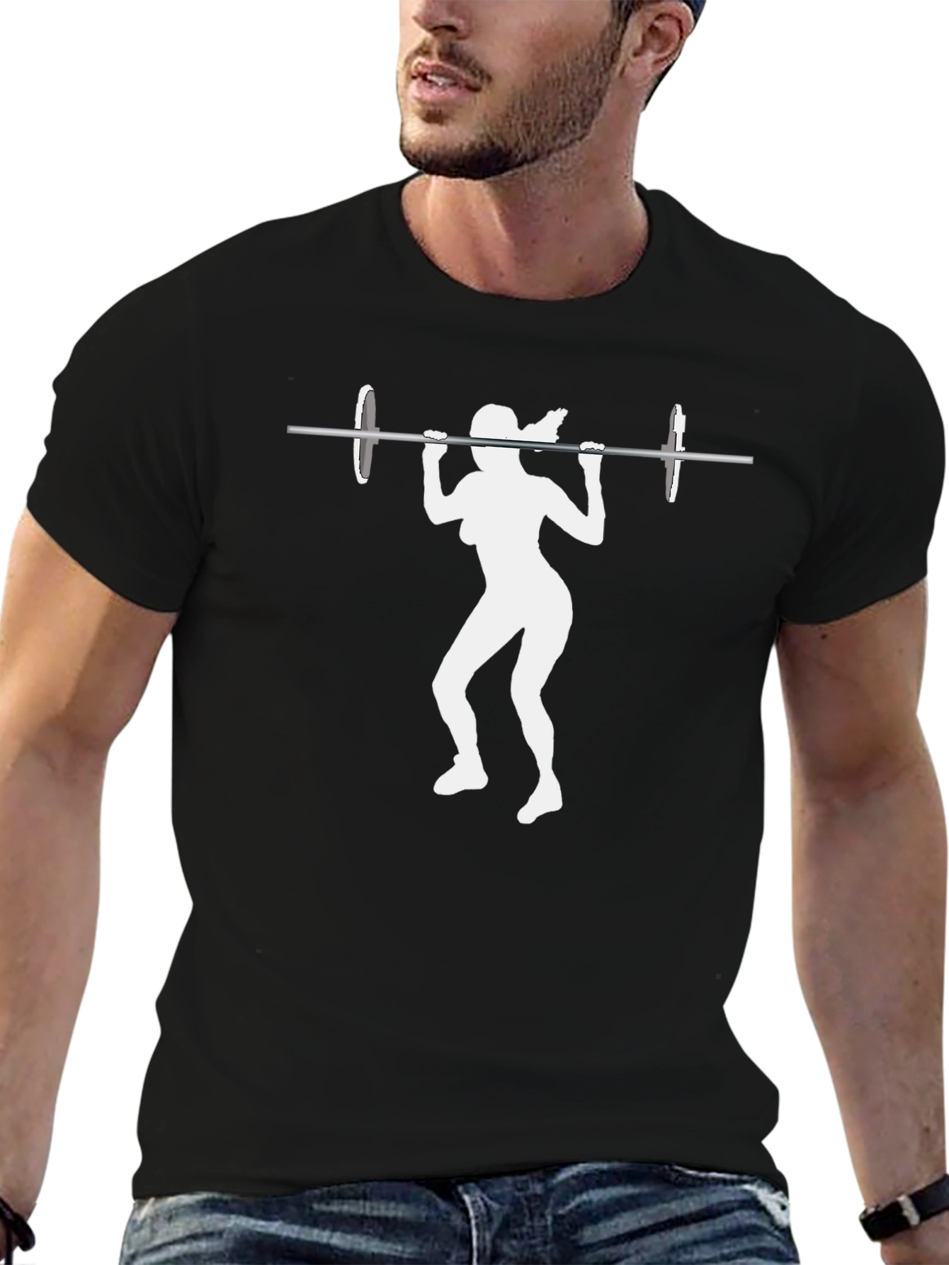 Weightlifting Woman Graphic Tee