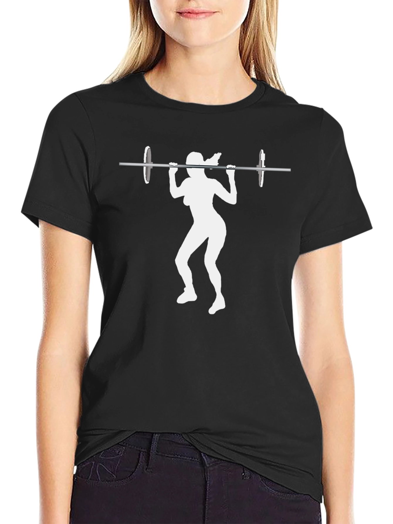 Weightlifting Woman Graphic Tee
