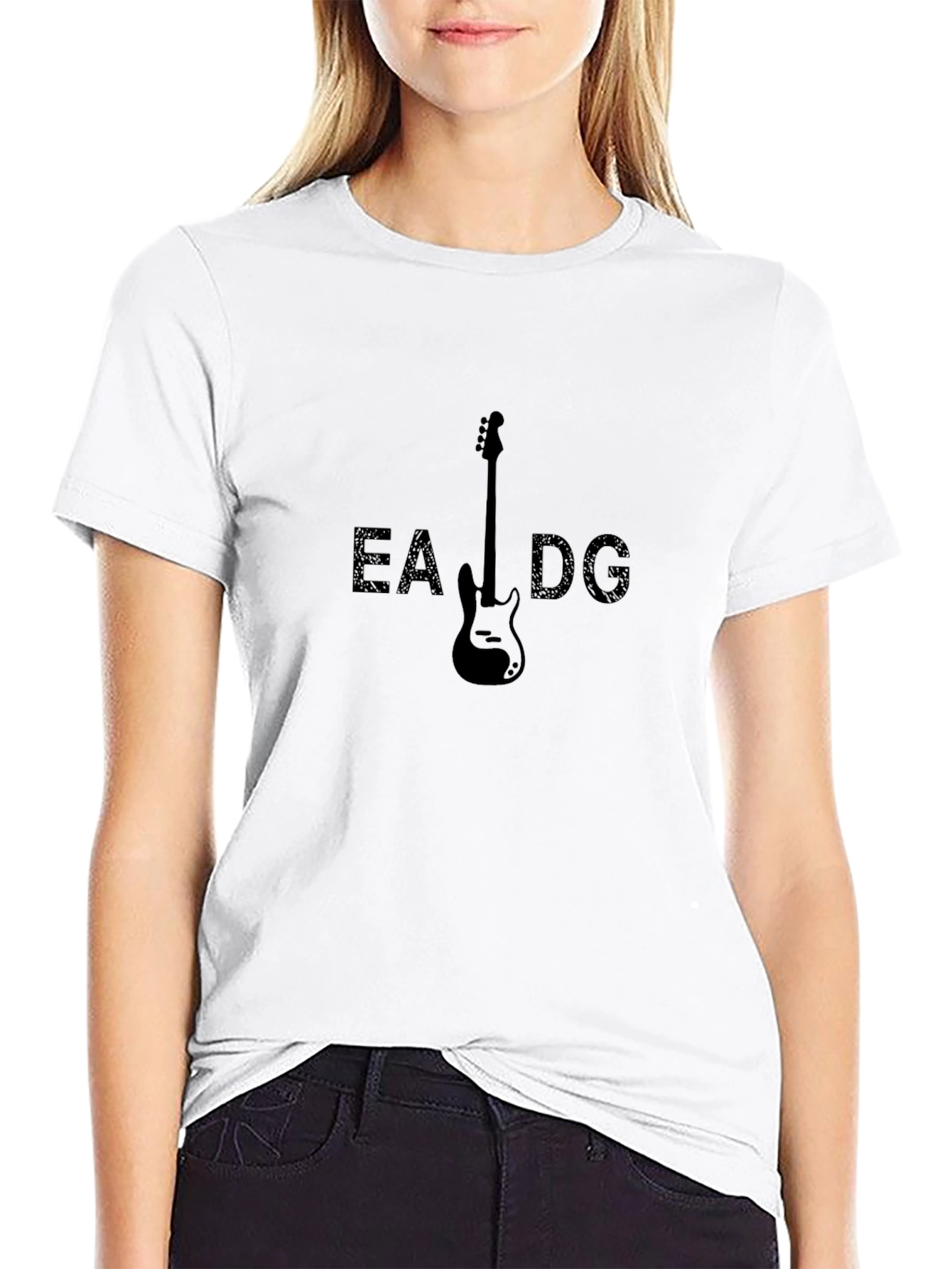 EADG Bass Guitar String T-Shirt - Musician Tee