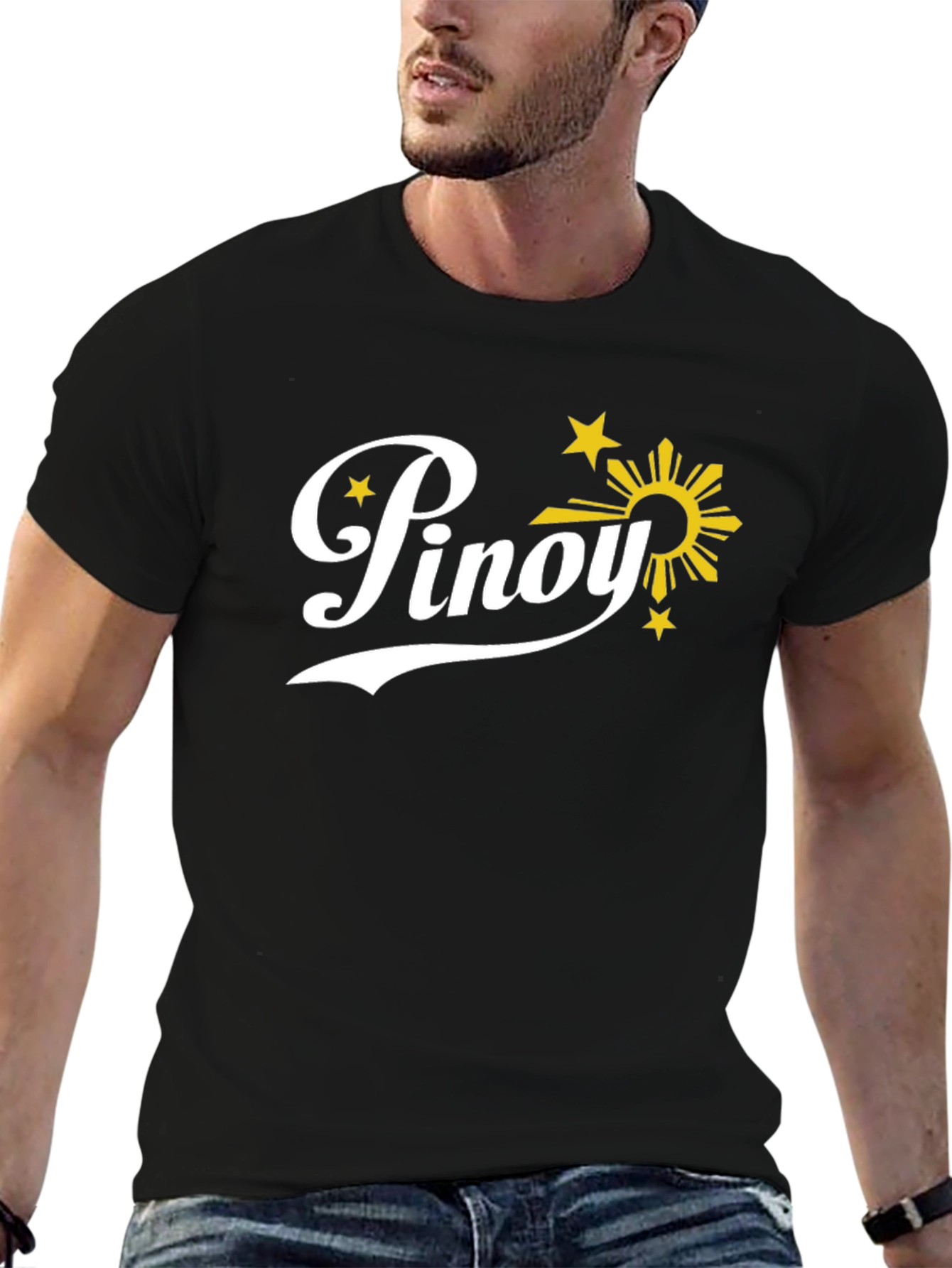 Pinoy T-Shirt - Philippines Sun and Stars Design